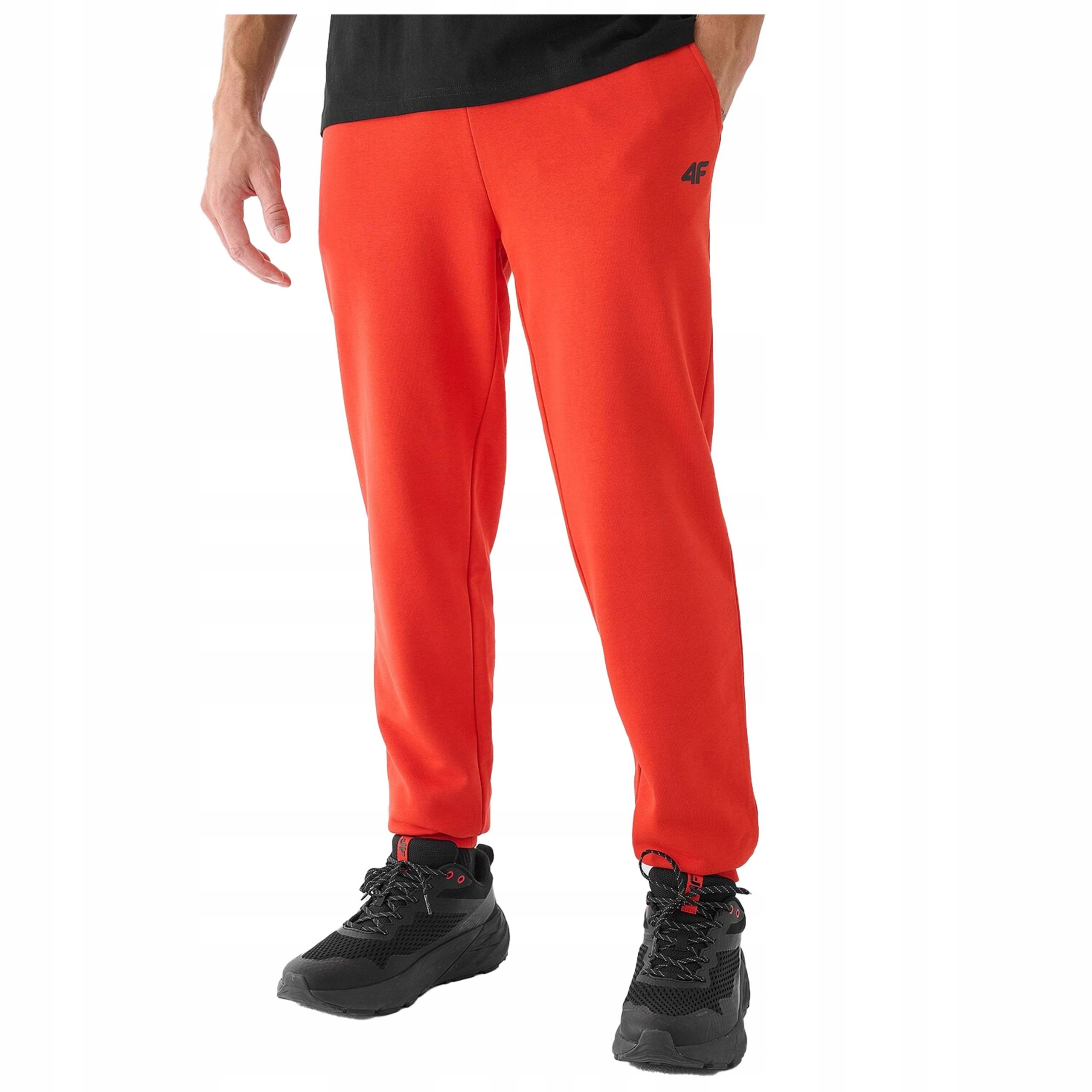 Spodnie 4F 4FWMM00TTROM0942-70S Czerwone R. XL
