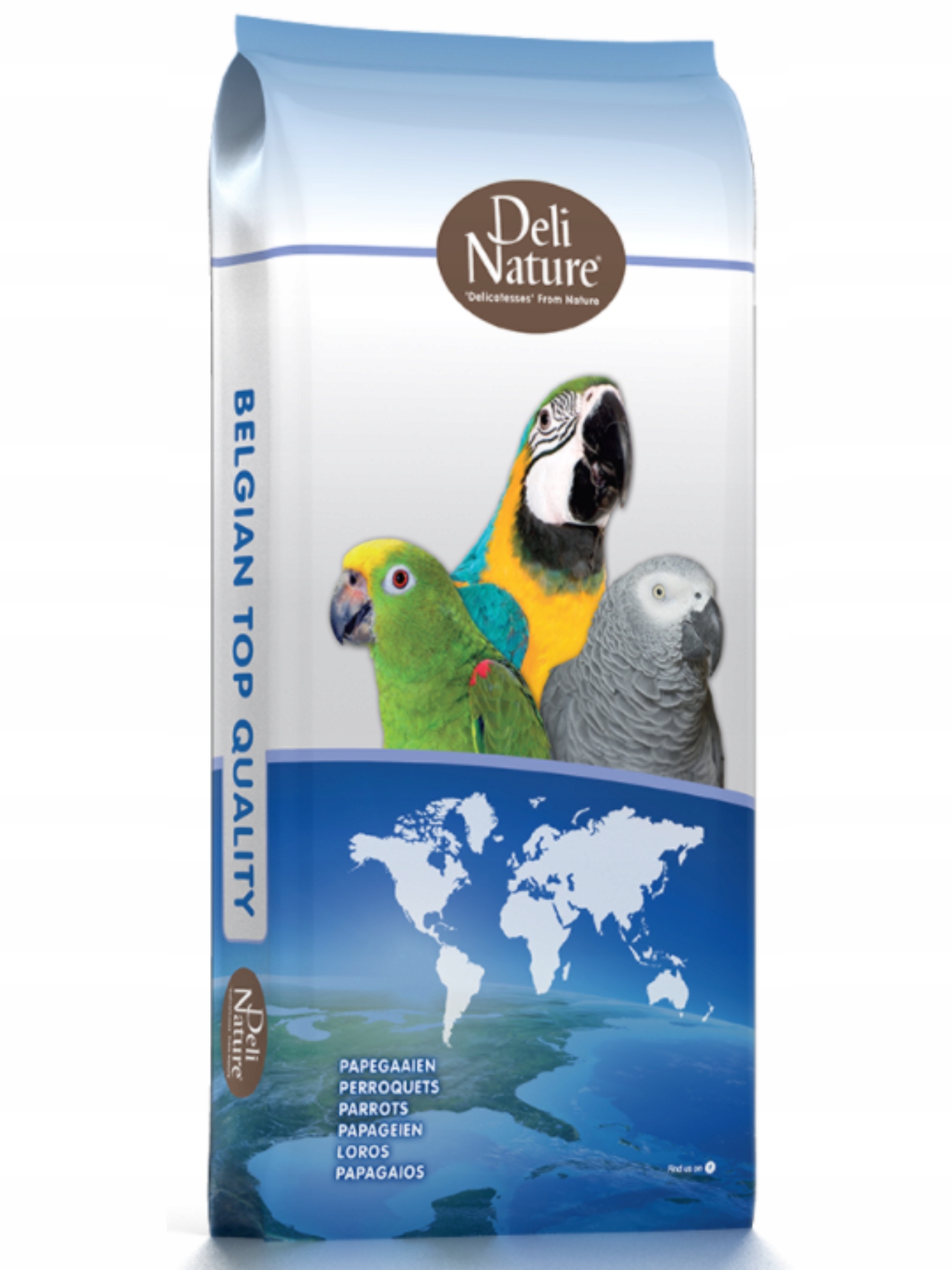 Deli Nature 26 – Exquisit Nut 15 kg – ořechová směs pro velké papoušky