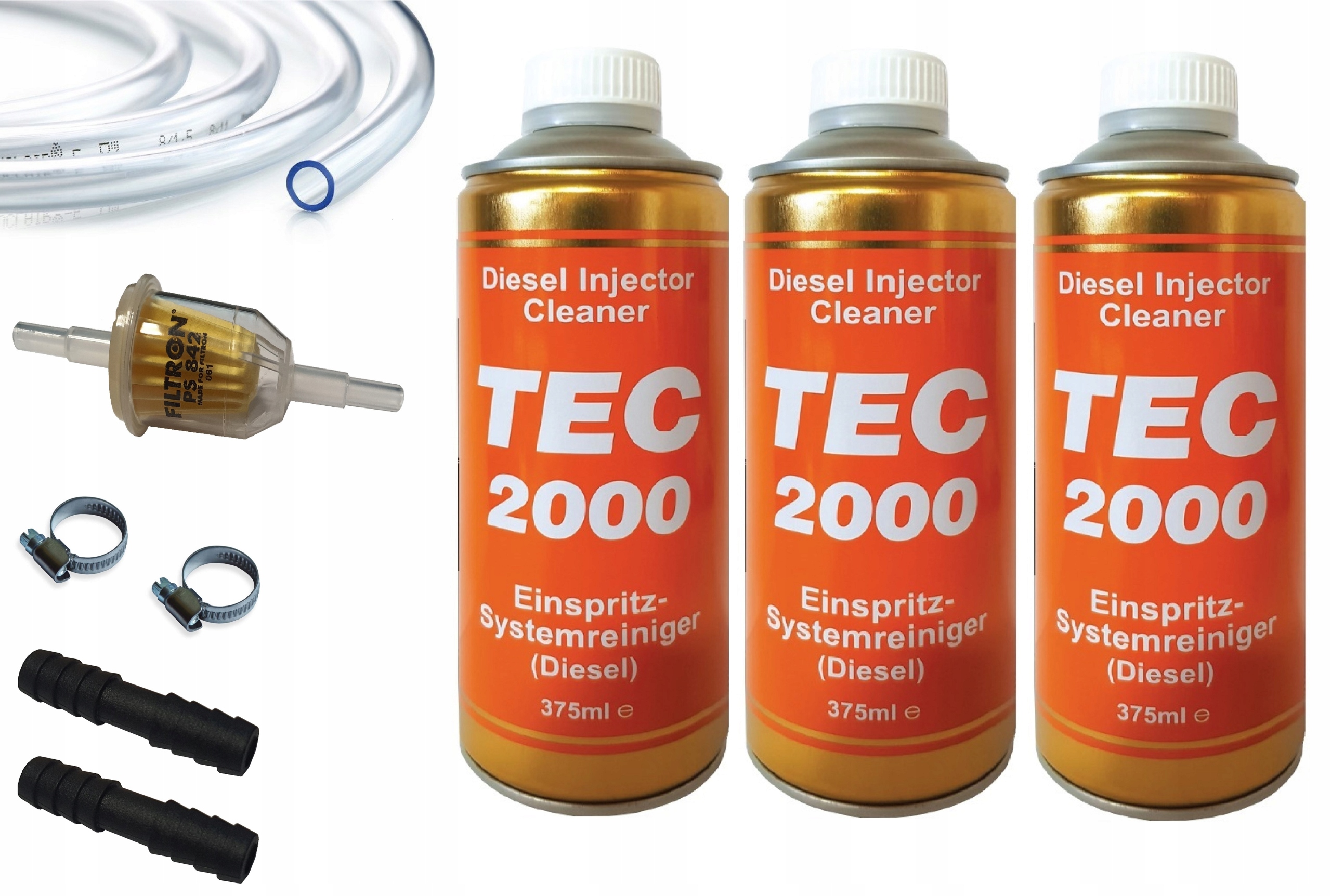 TEC 2000 ŚRODEK DO MYCIA WTRYSKÓW DIESEL ZESTAW