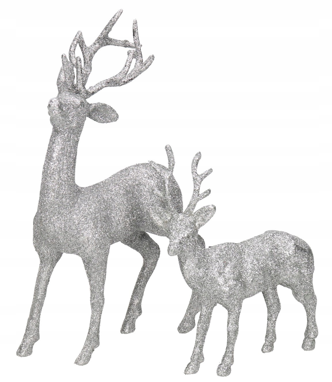 RENIFER Z BROKATM FIGURKA DO POSTAWIENIA 13 CM Marka Deko