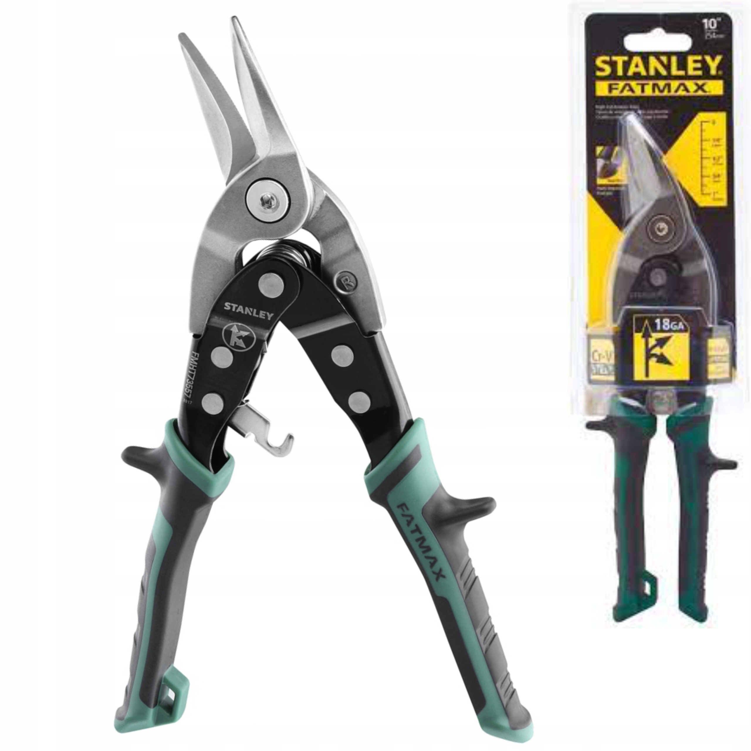 

Stanley 73-557 Nożyce Do Blachy Prawe Fatmax 250mm