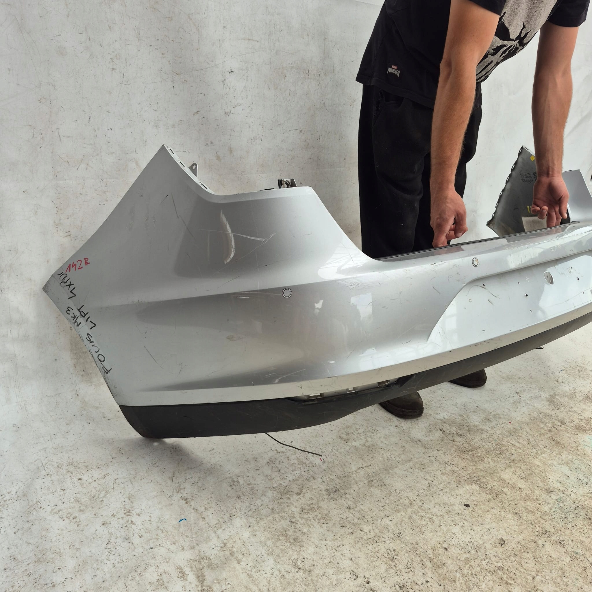 SEAT LEON III 3 KOMBI 12-16 bumper rear part rear PDC