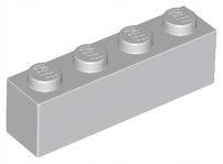 

Lego 3010 klocek 1x4 j.szary 1 szt Lbg Nowy