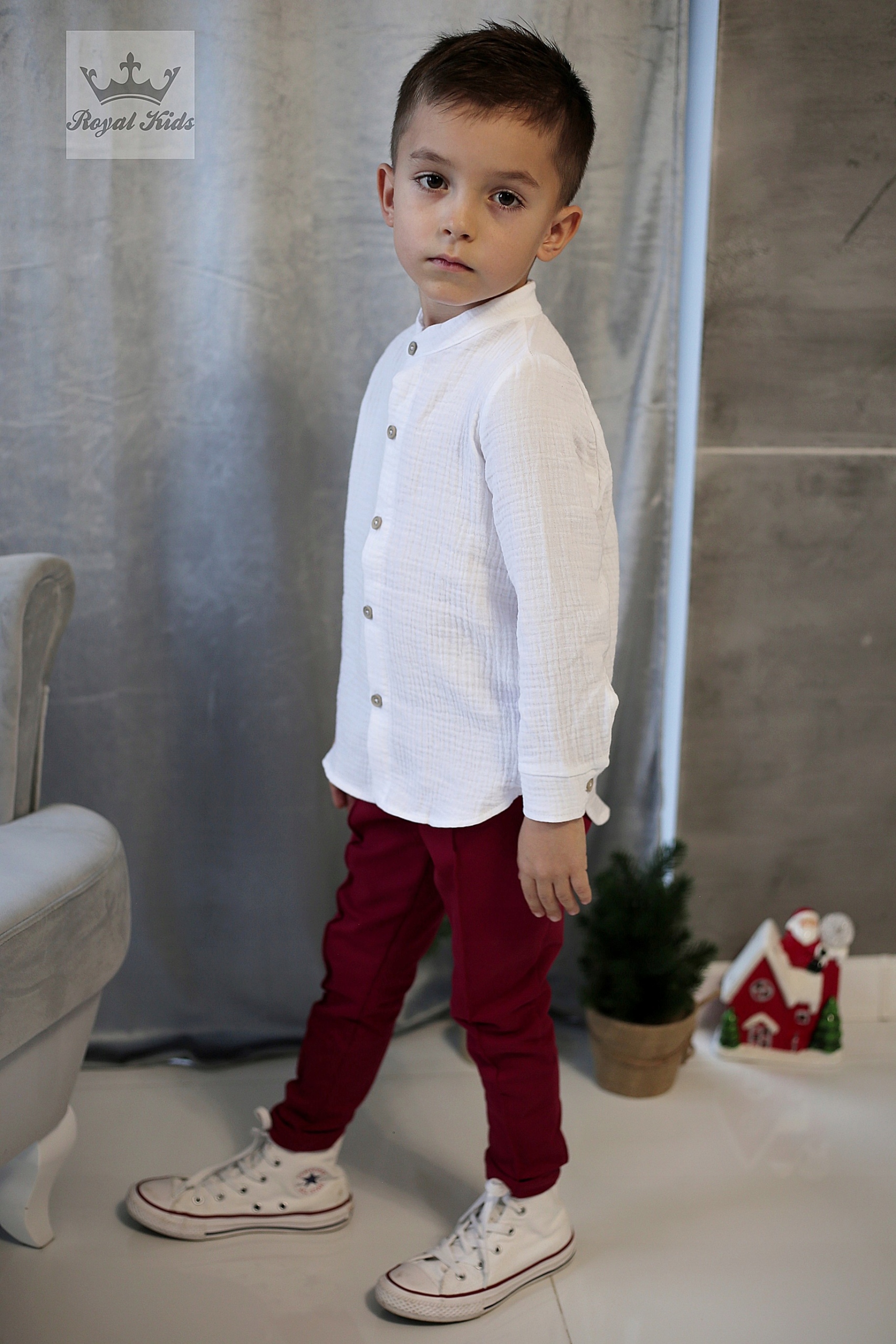 ELEGANCKIE spodnie CHŁOPIĘCE bawełniane 92 98 Płeć chłopcy