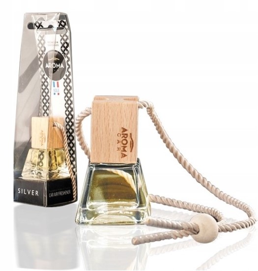 AROMA CAR PRESTIGE WOOD zapach samochodowy SILVER