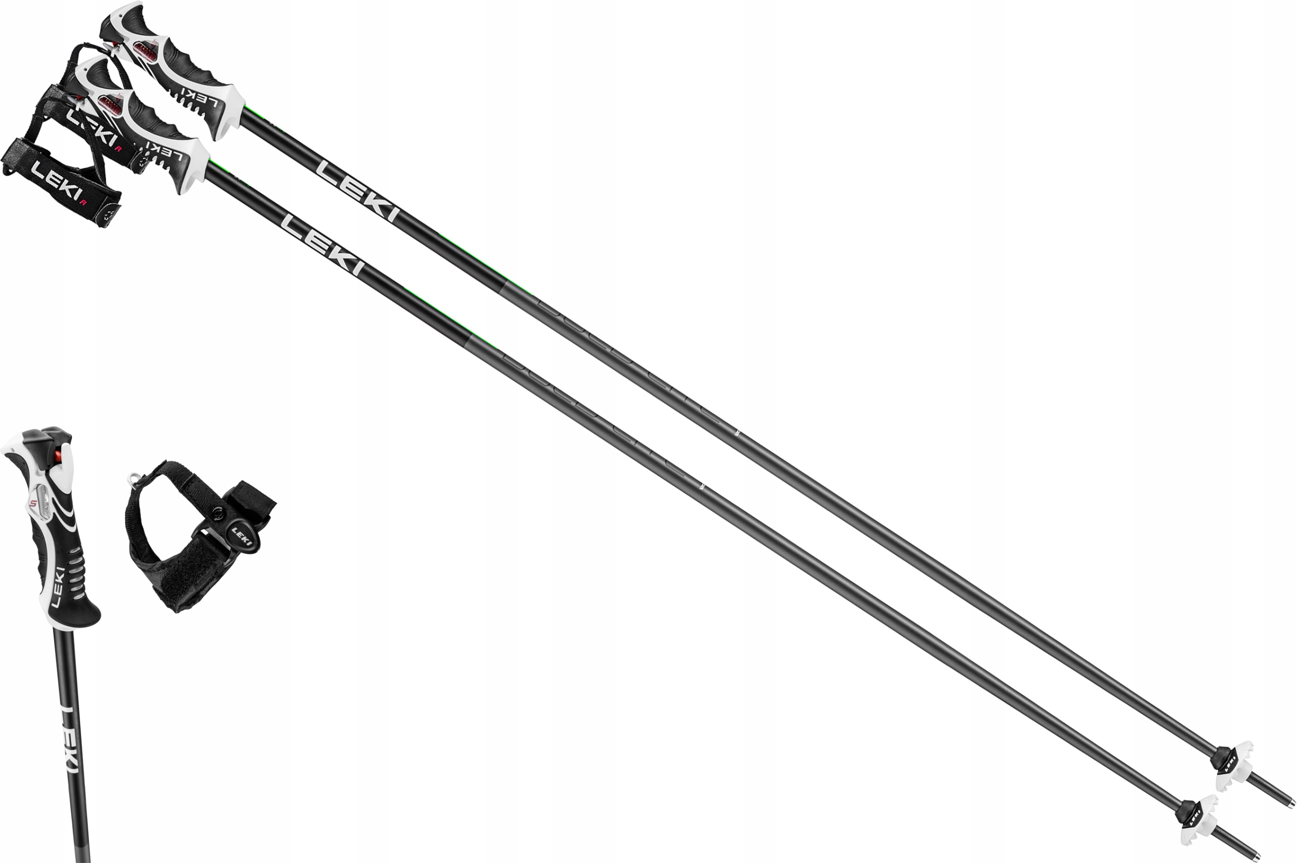 Kije zjazdowe narciarskie kijki na narty Leki Bold S 115 cm 65367432