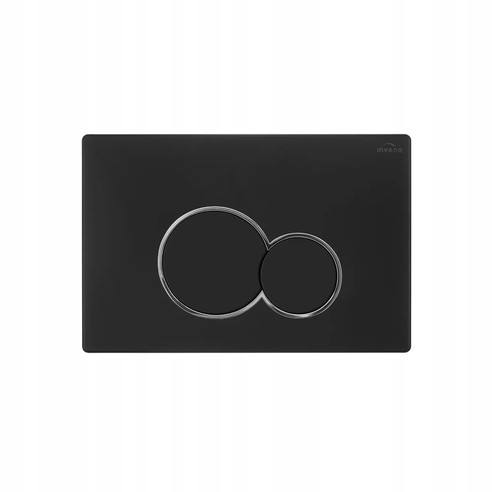 Splachovací Tlačítko Pro Podomítkový Rám, 601, Černé, CC-01-004-S.