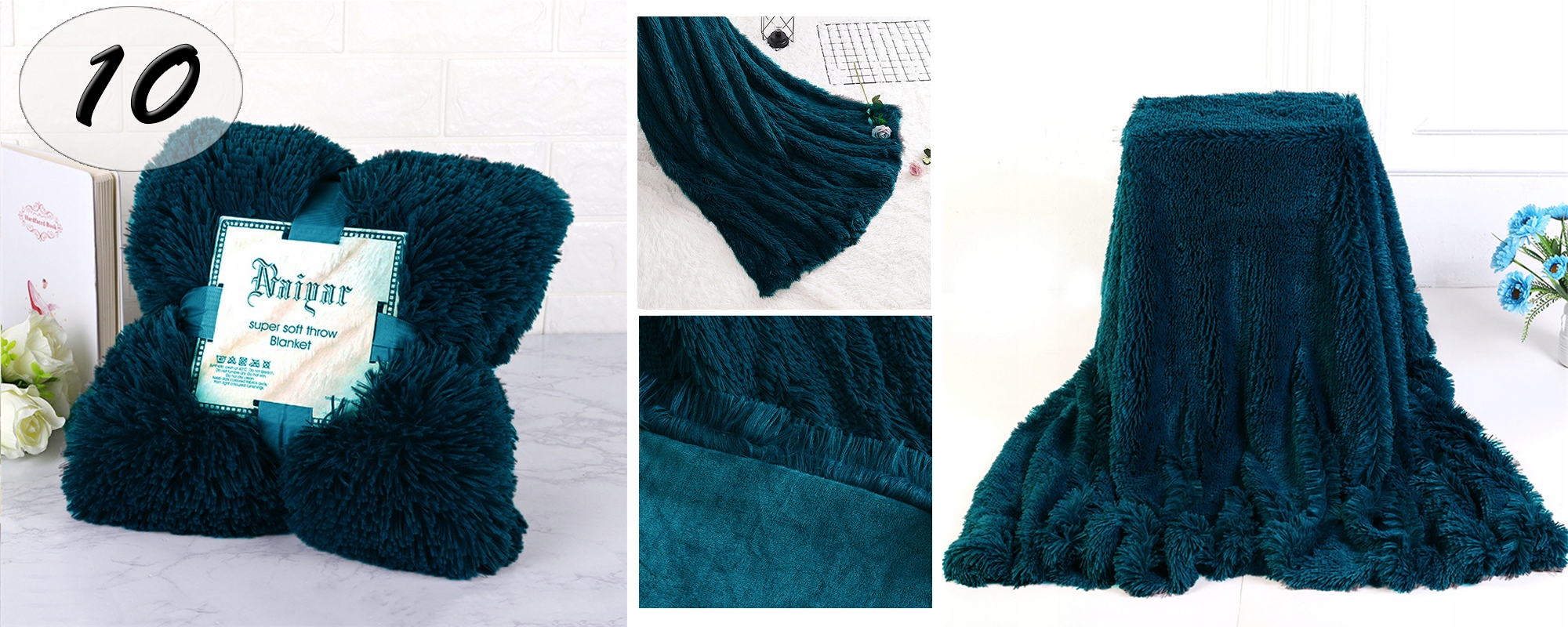 MIĘKKA NARZUTA na KANAPĘ 160X200 KOC NA ŁÓŻKO PLED Szerokość produktu 160 cm