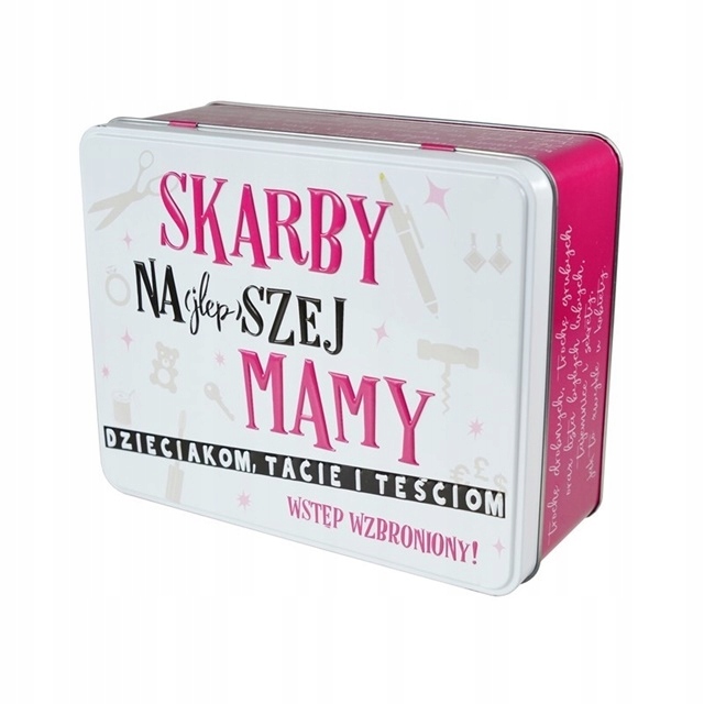

Piękna puszka na drobiazgi dla Mamy Skarby Mamy