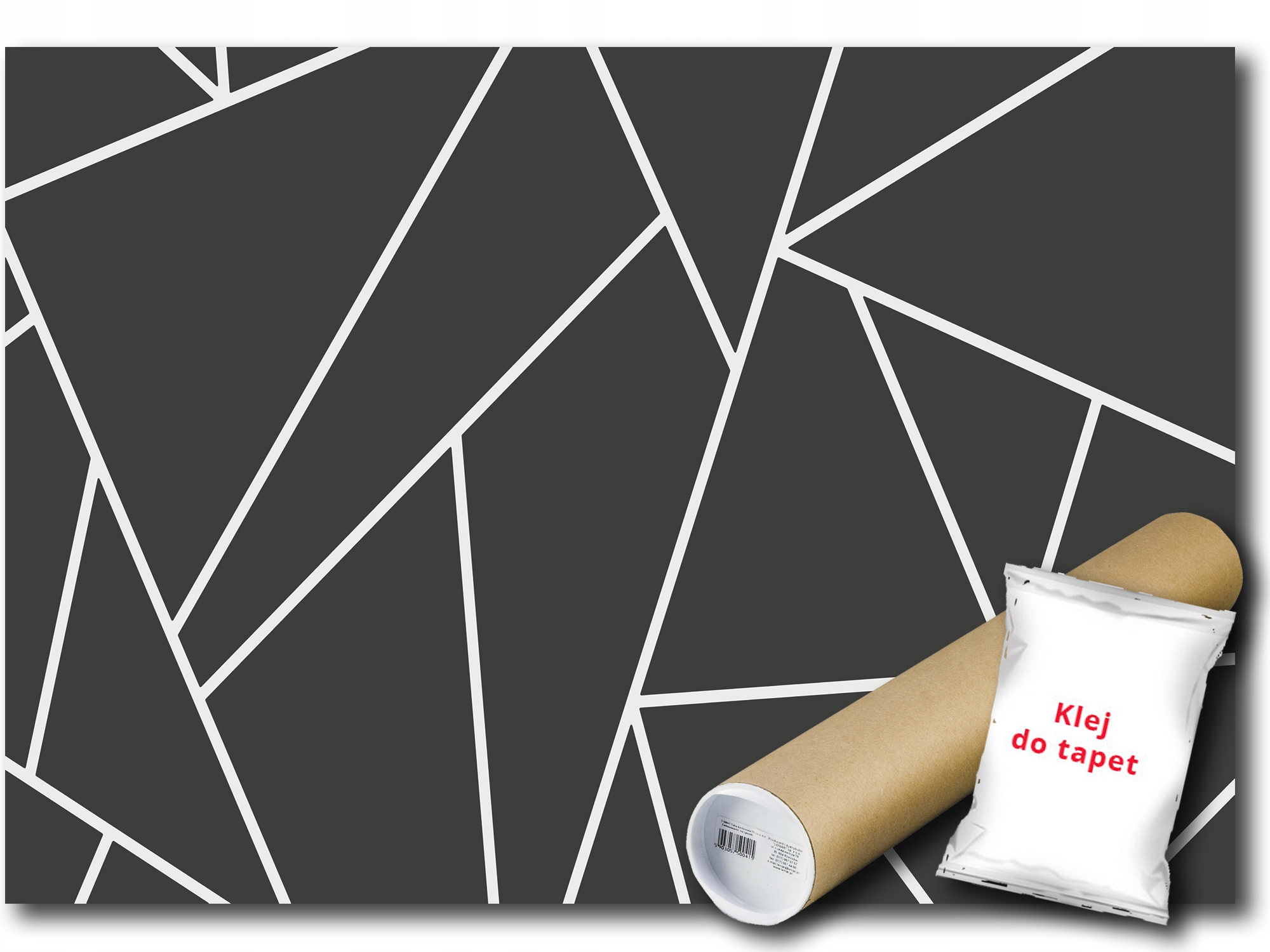 Fototapeta Vinylová Abstrakcia Geometria B&w Linka Trojuholník 416x290