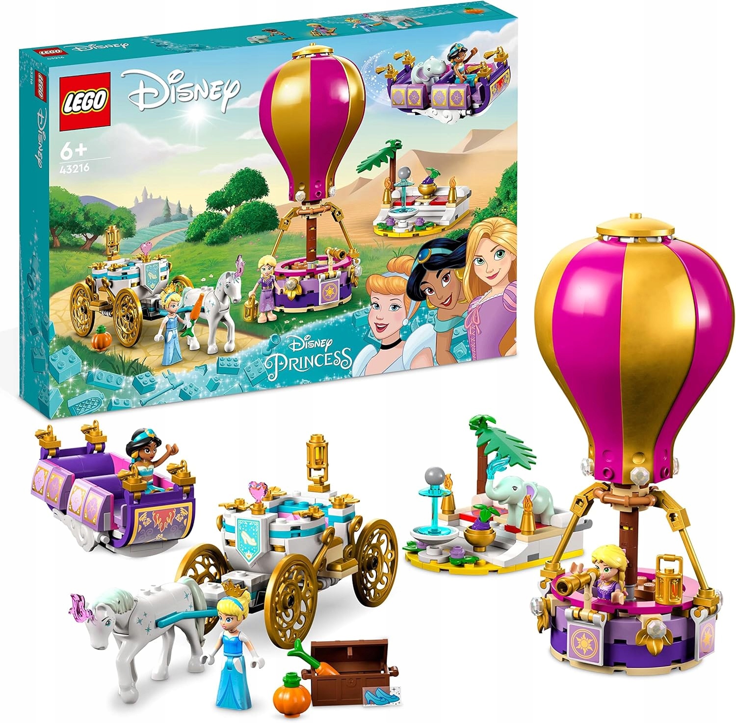 Lego 43216 Disney Cesta začarované princezny