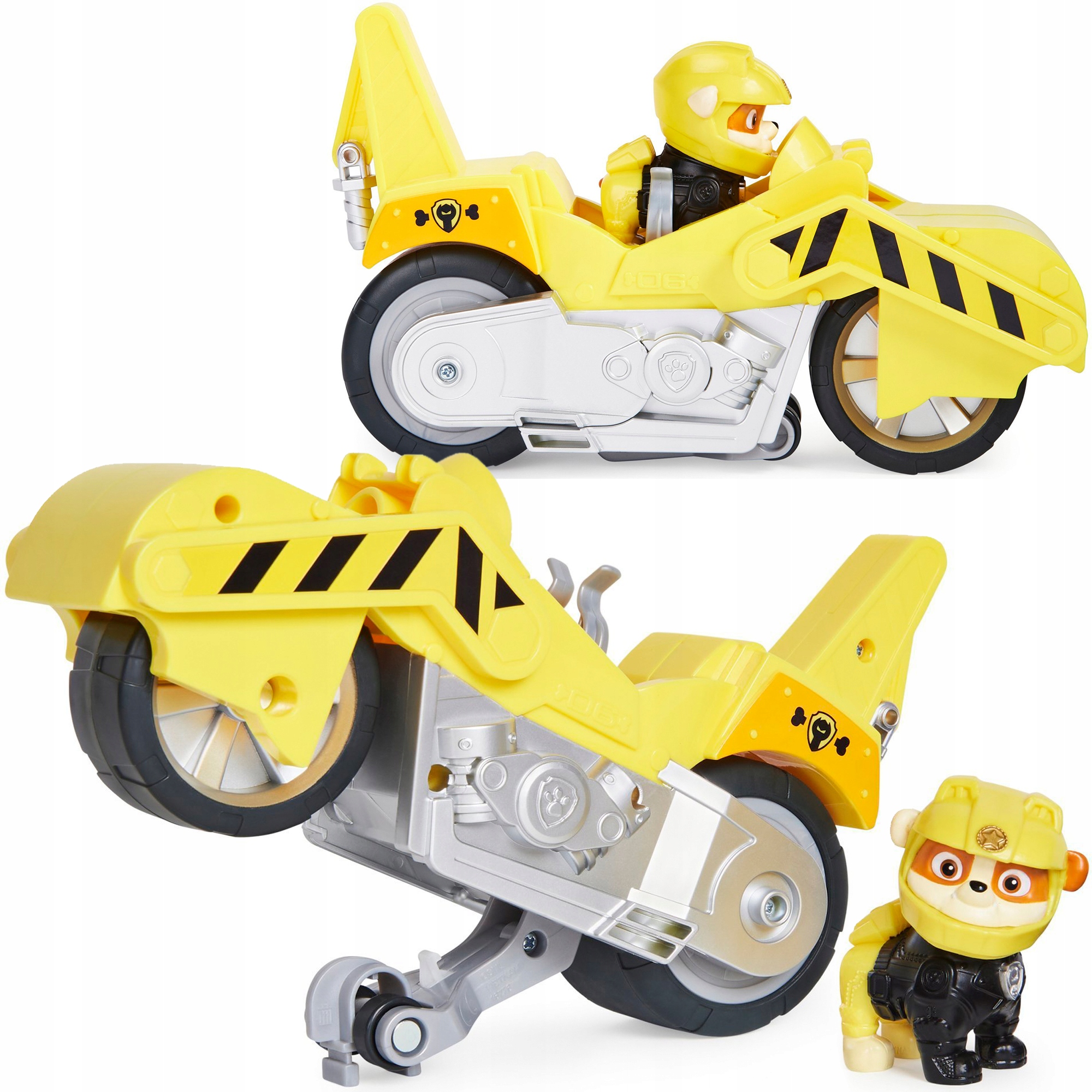 

Psi Patrol Rubble Figurka I Motocykl Moto Pups