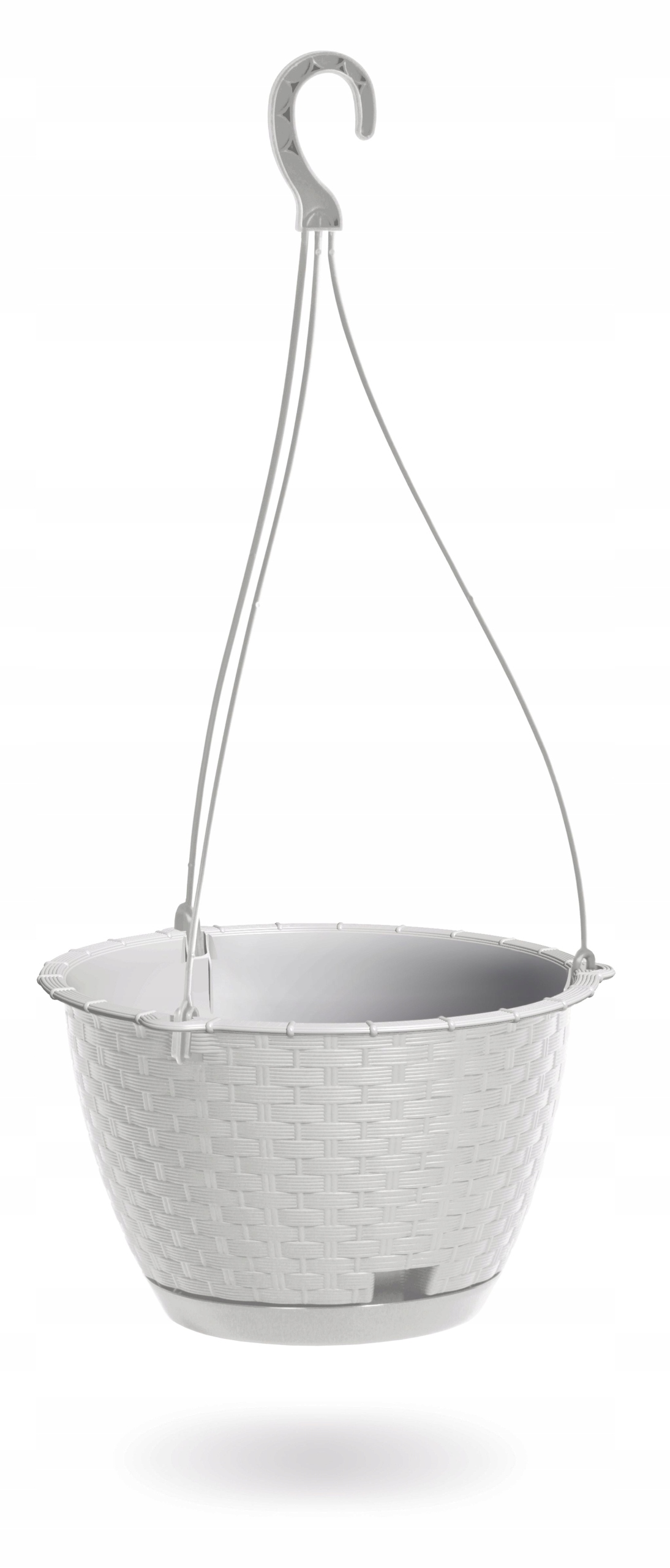 

Doniczka wisząca Ratolla Round W Biała 21.5cm