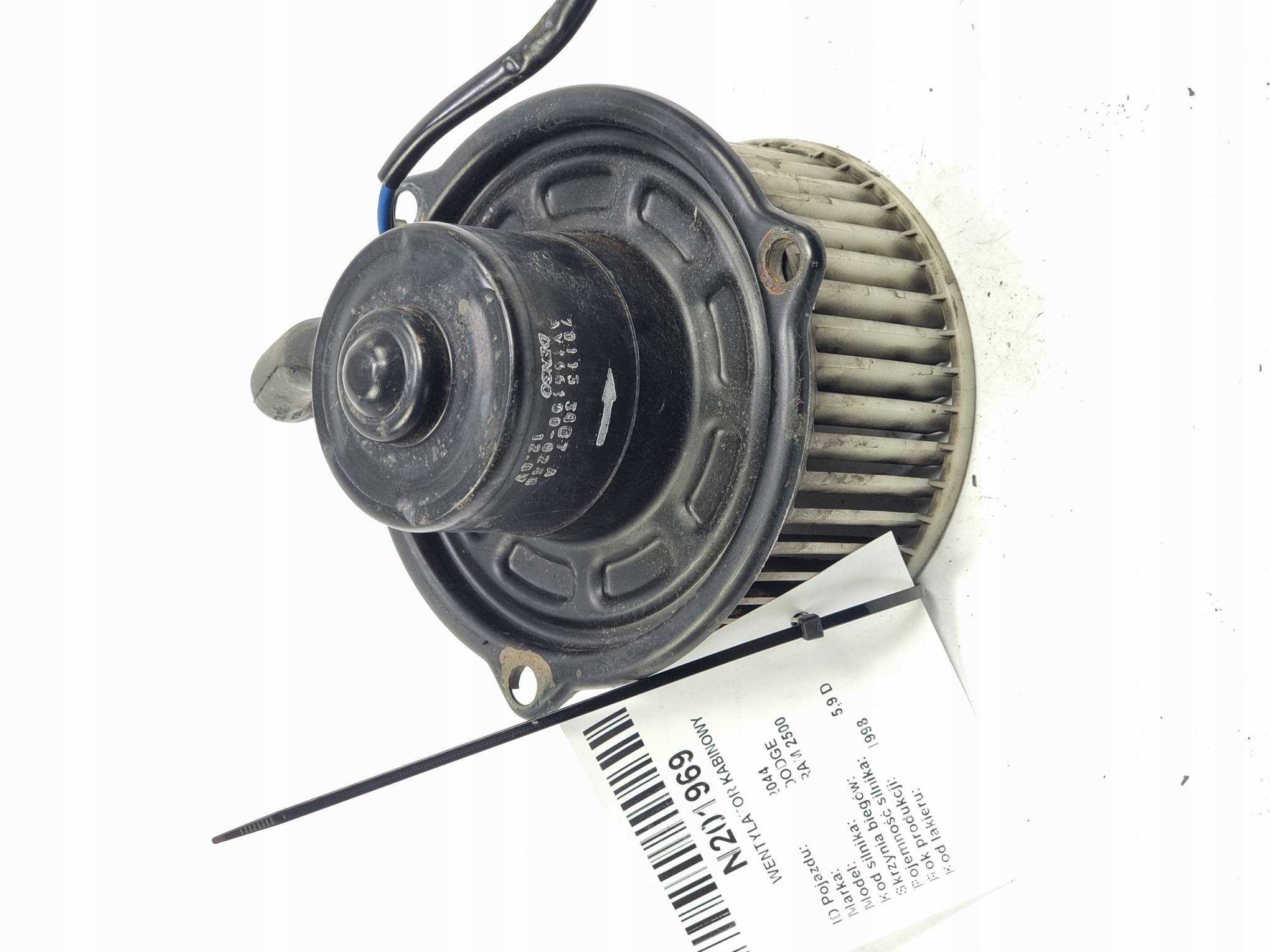 ventilátor kabinový 701133407A DODGE RAM 2500