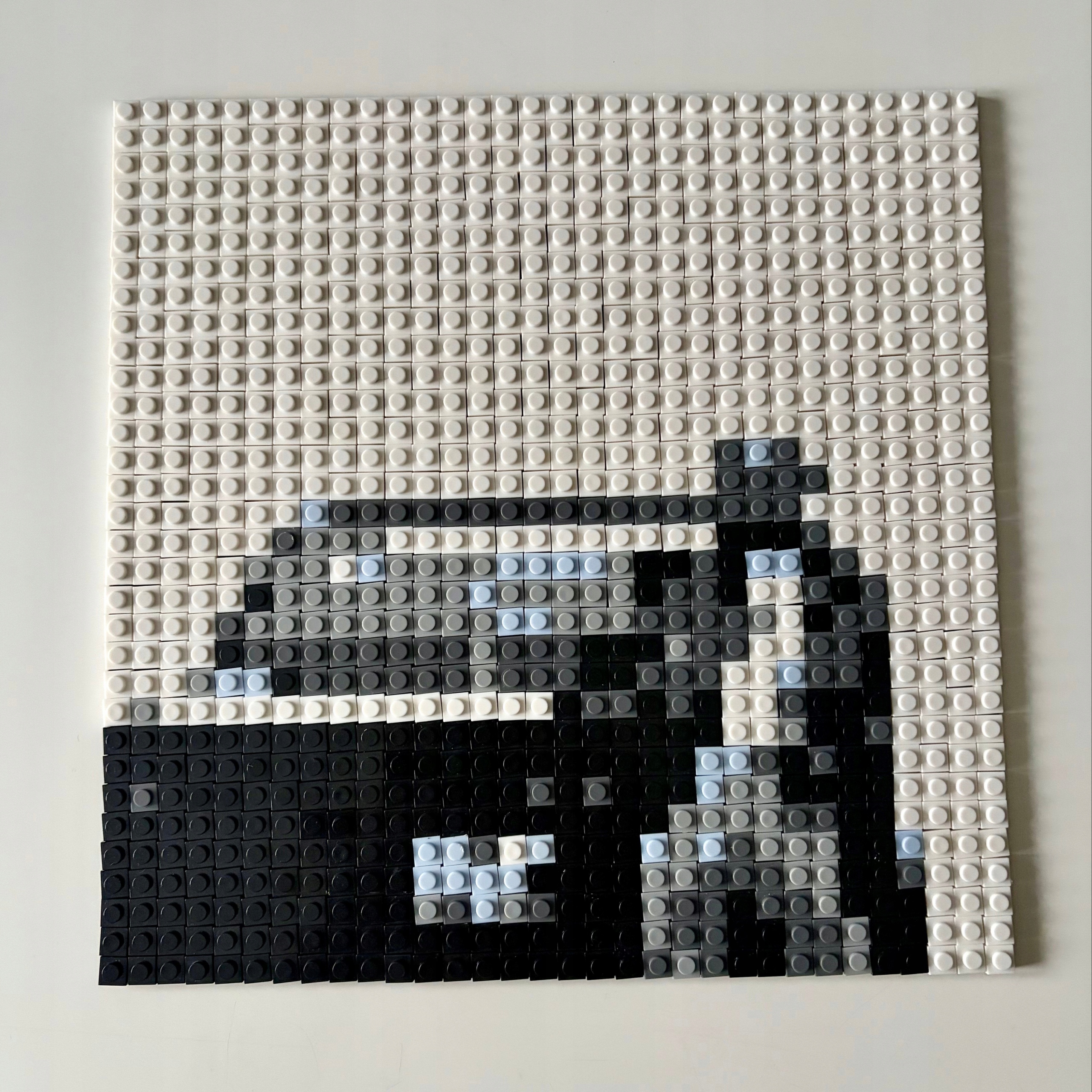 Mozaika z pixelartových kostek Sada Kendrick Lamar Gnx Dárek 32x32 1024el.