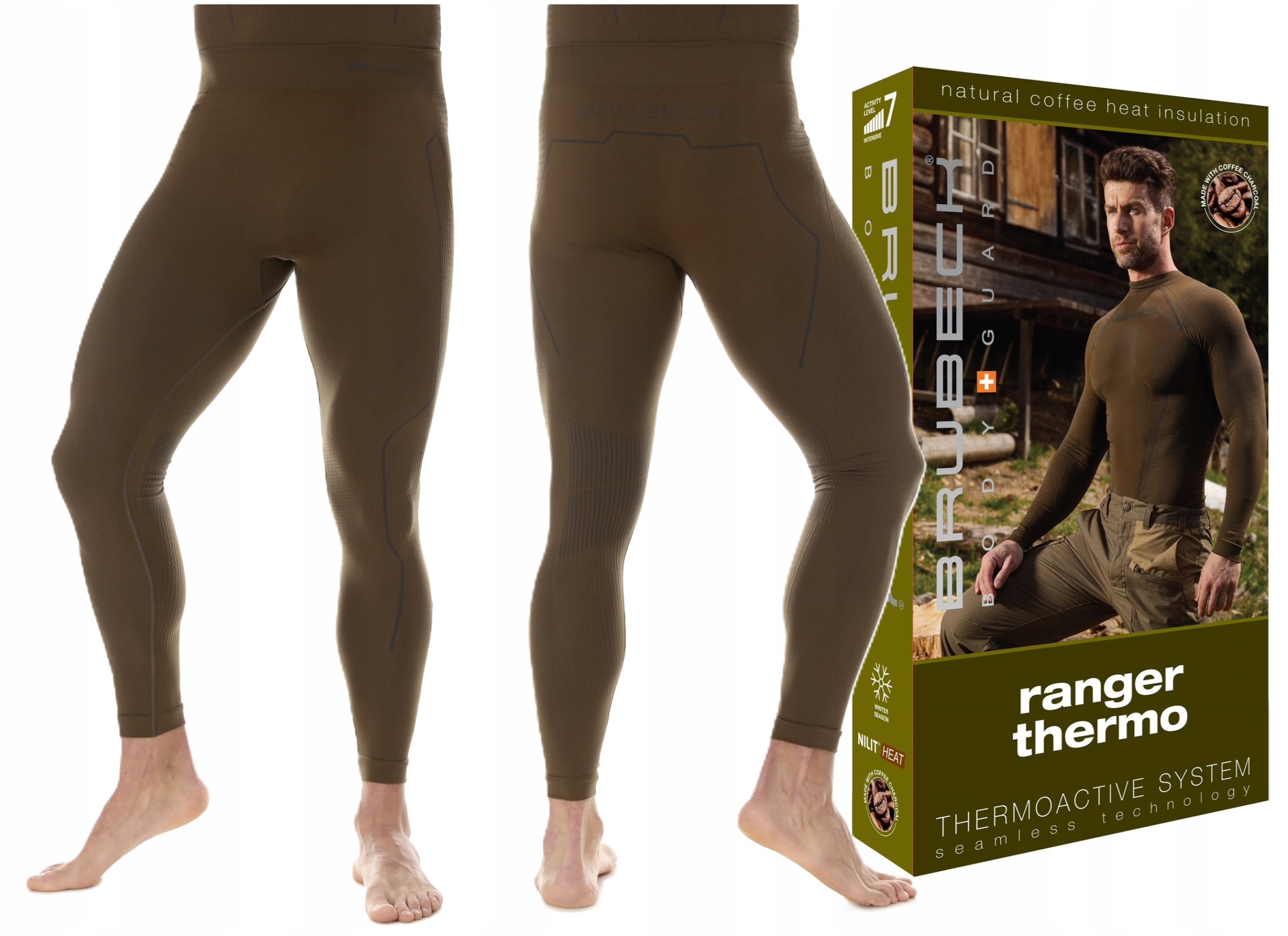 Brubeck Ranger Thermo Getry Termoaktywne Do 20°C Dla Służb Mundurowych XL