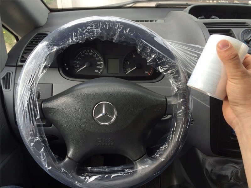 MINI RAP FOLIA STRETCH TRANSPARENT 25 CM 1 KG Marka inny