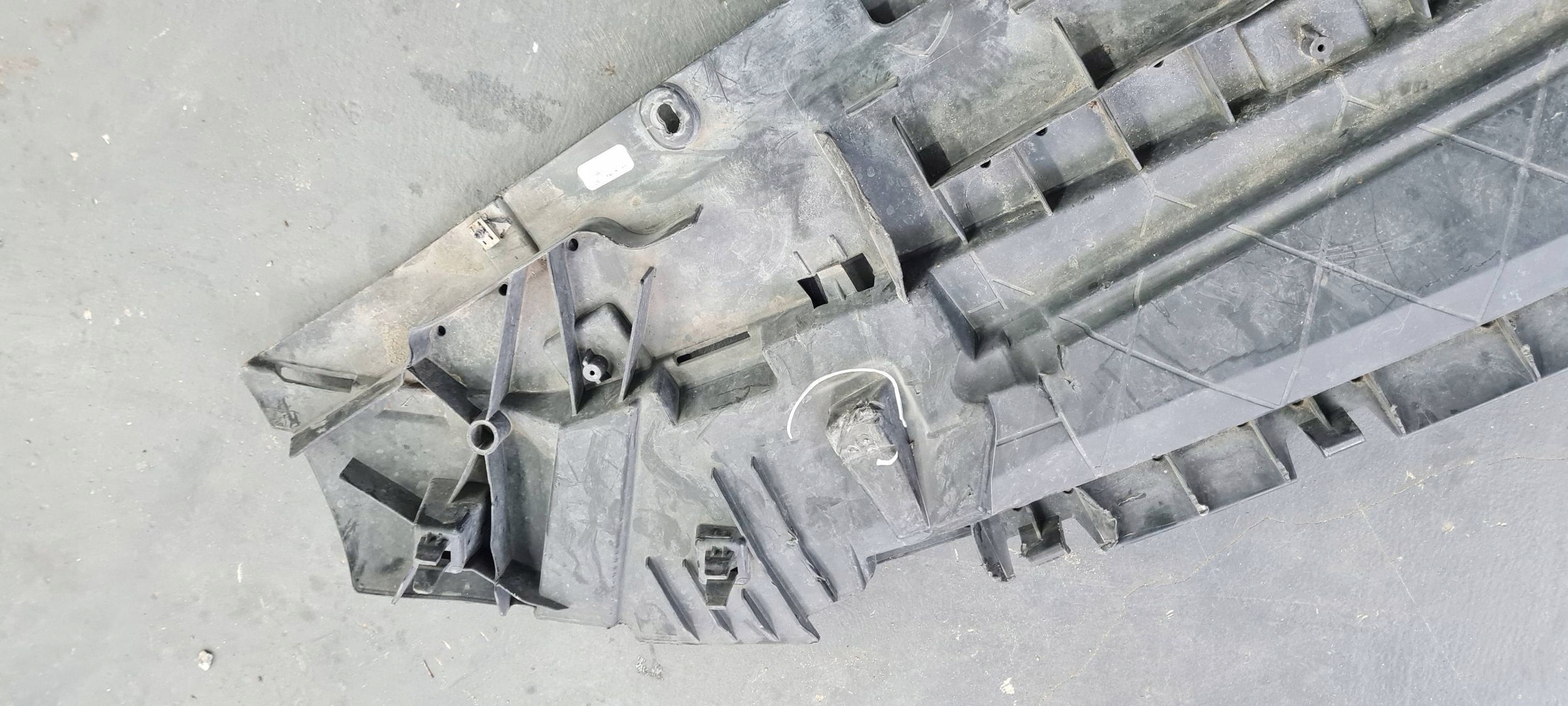 SQ5 80A Q5 Blende Abdeckung abdeckung unter Stoßstange SLINE 80A807233B
