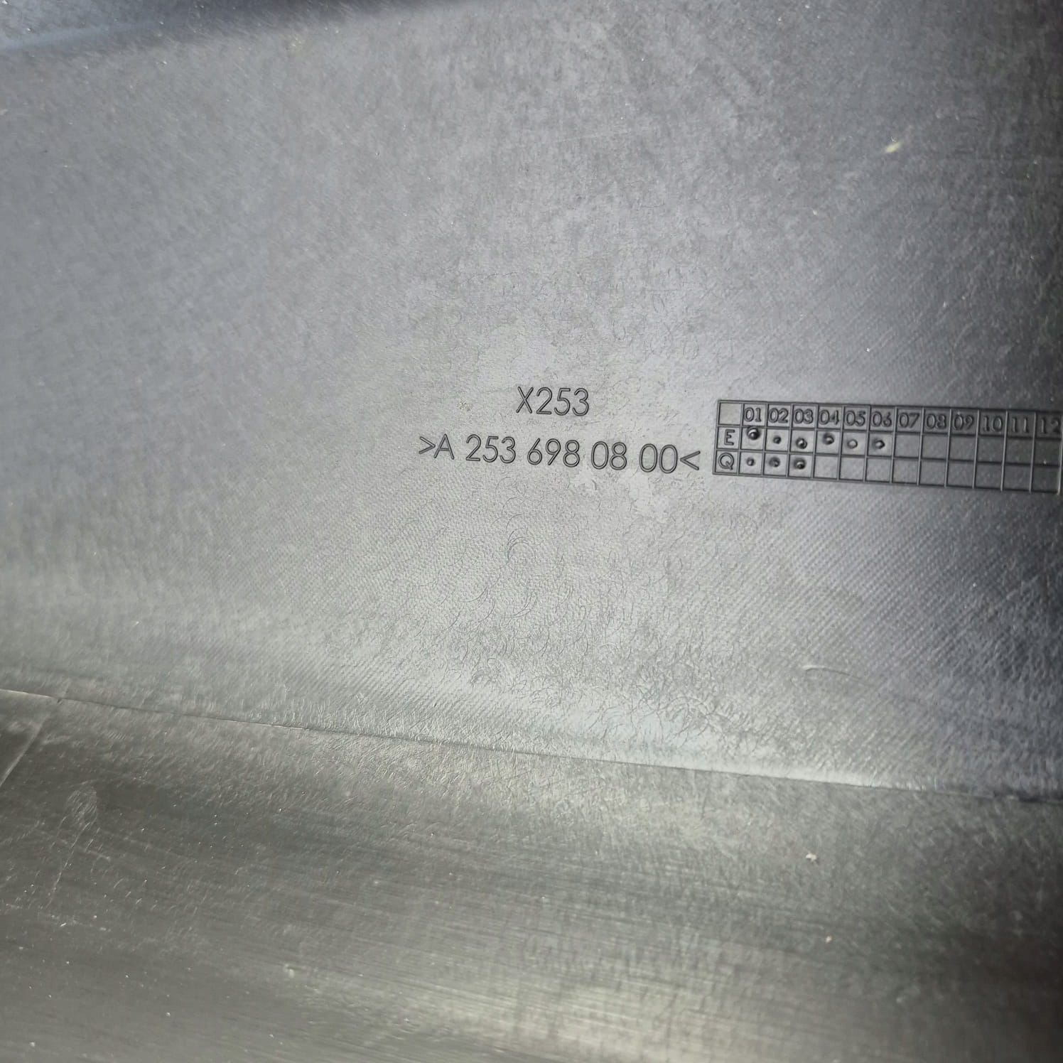 MERCEDES GLC and 1 X253 15-22 threshold left right moulding threshold left right