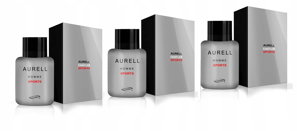 Chatler Aurell Man Sports 3x100ml parfémovaná voda Set