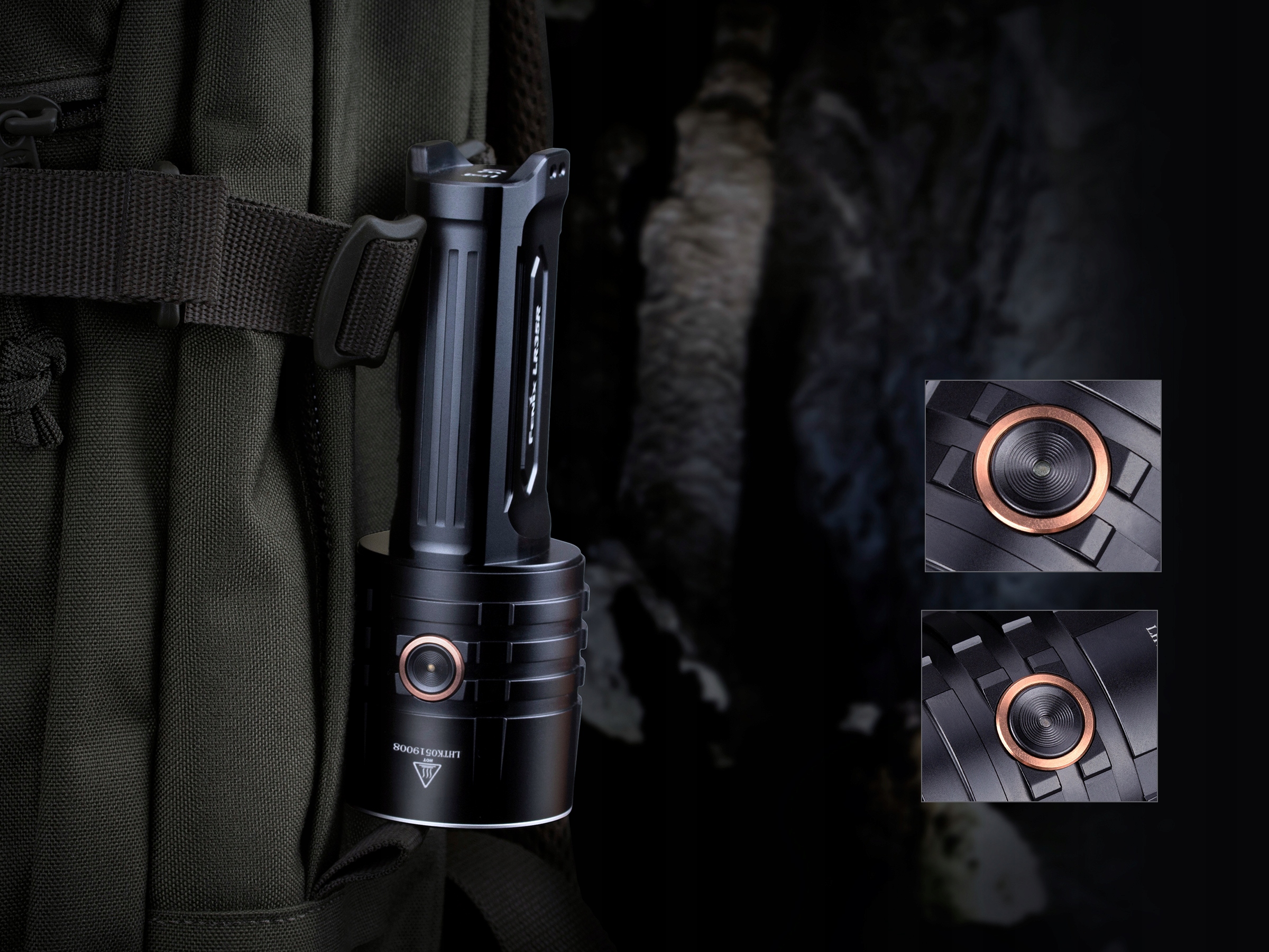 Latarka diodowa Fenix LR35R Klasa wodoszczelności IPX 8