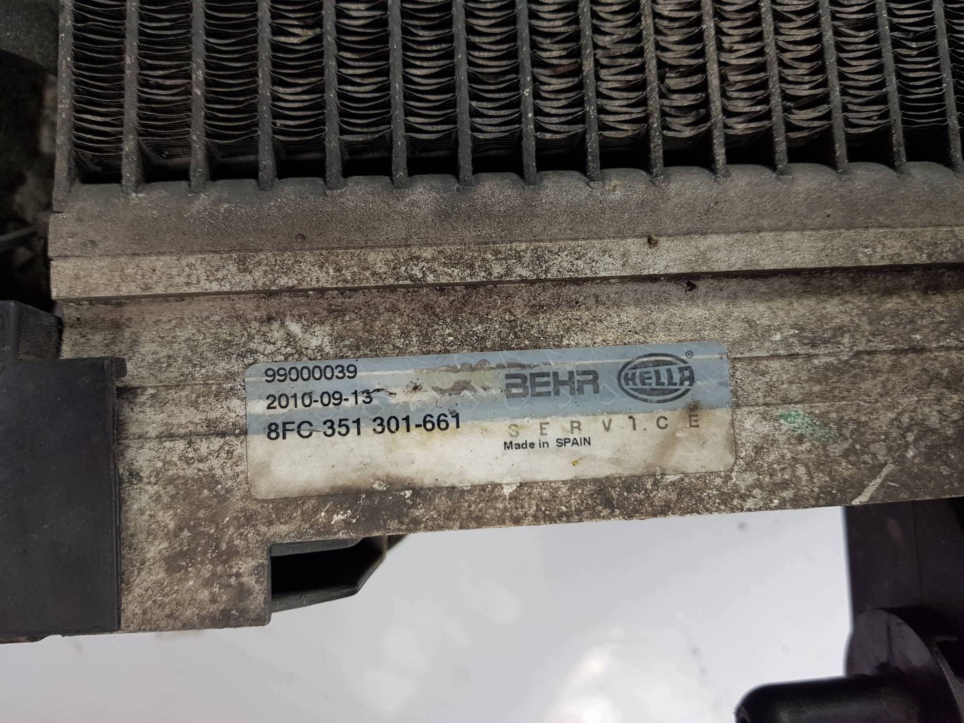 hűtőfal hűtők 1342587080 FIAT DUCATO III