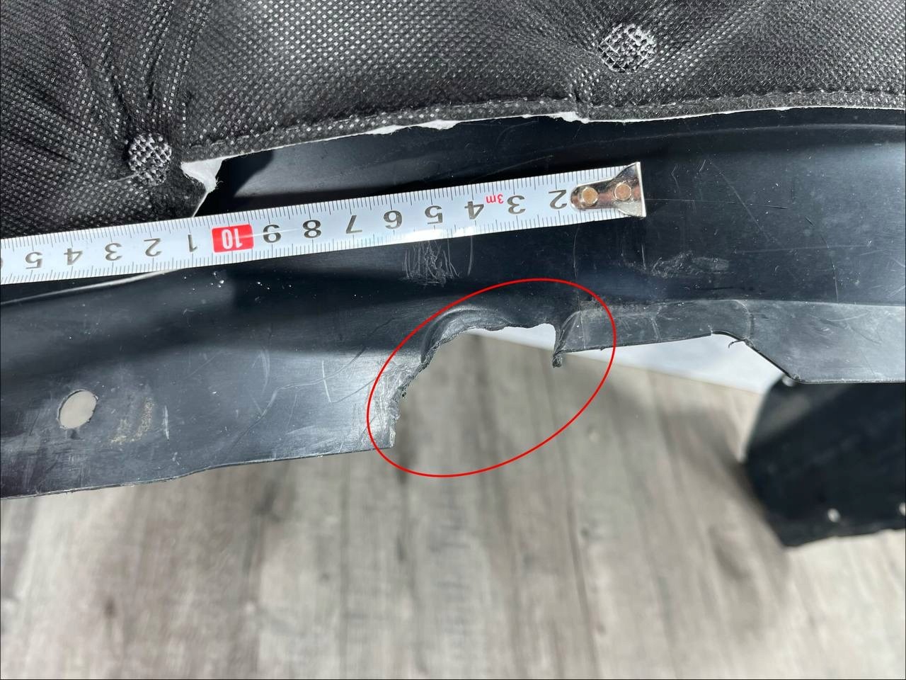 KIA EV6 GT GT-LINE 2021-> mudguard left front 86813-CV500