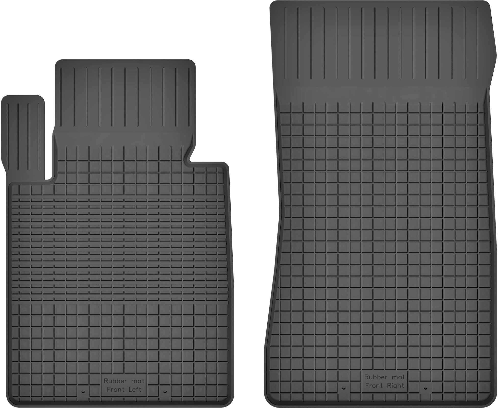 Dywaniki gumowe wycieraczki na przód do Bmw 5 E60 E61 2003-2010