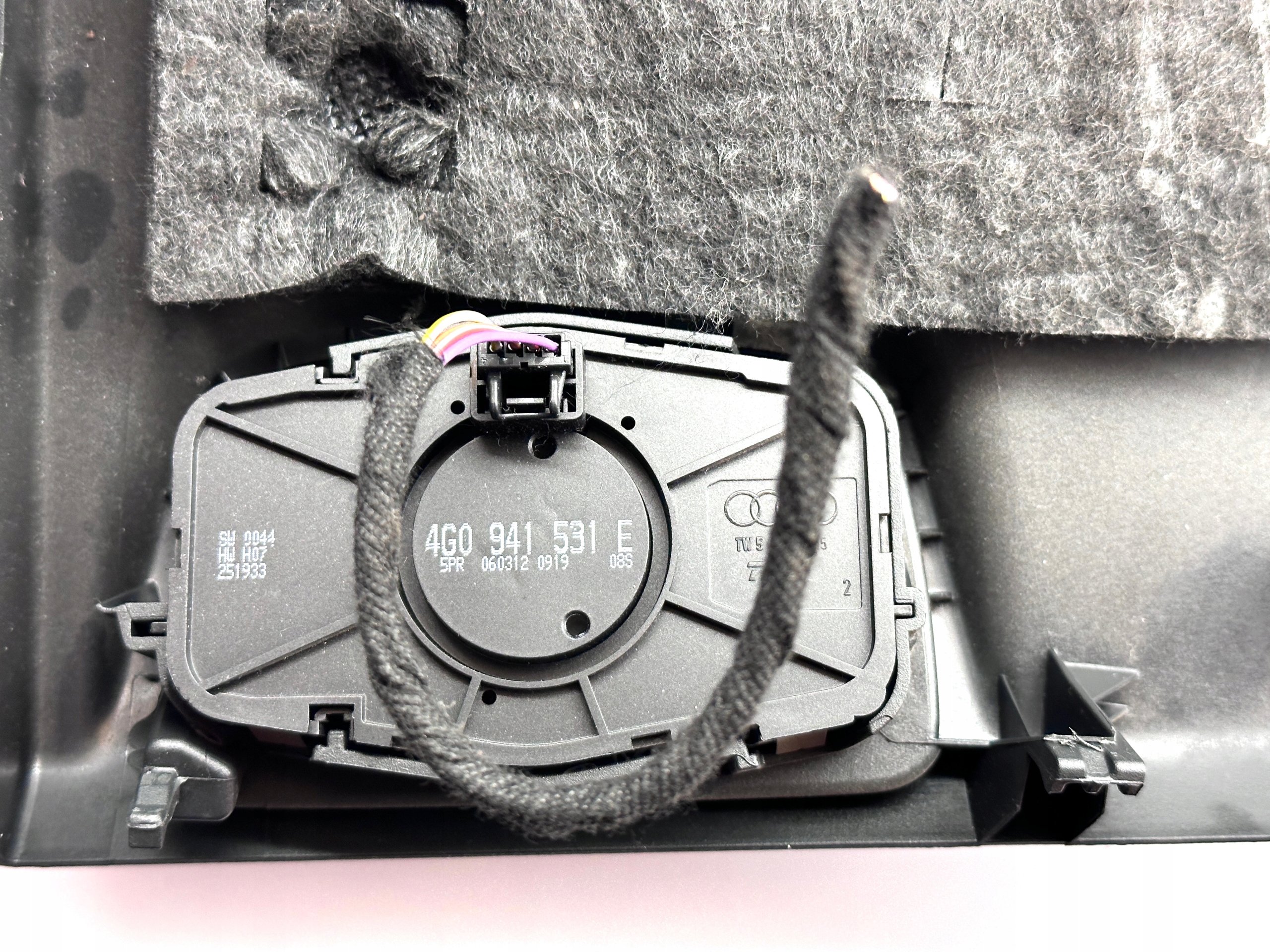 AUDI A6 C7 Couverture tablier moteur du tableau de bord Console Interrupteur commande phares feux 4G1863075C 4G0941531E