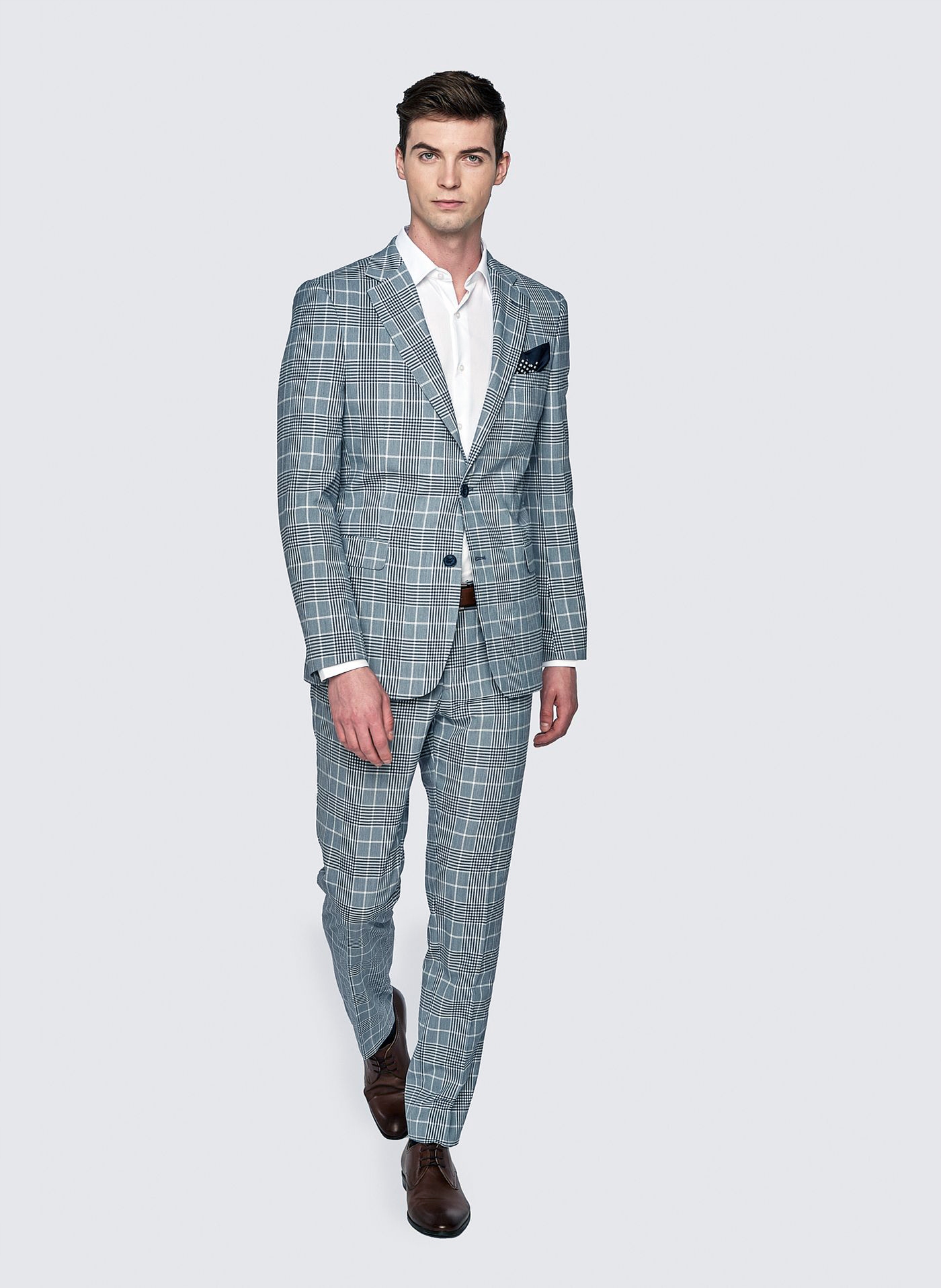 Elegantní oblekové kalhoty s viskózou Pako Lorente 176/100
