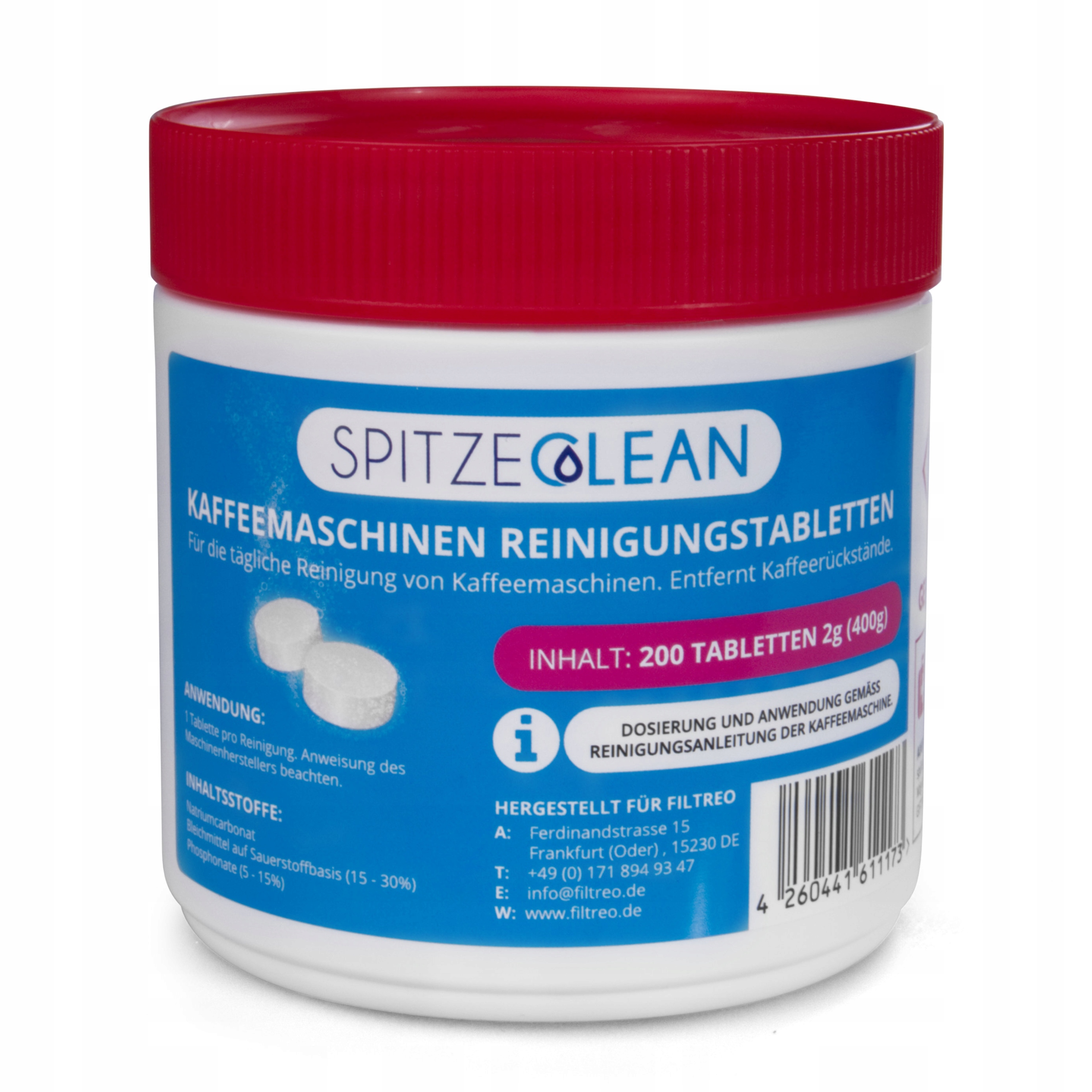 

Spitze Clean tabletki czyszczące ekspresy 200 szt