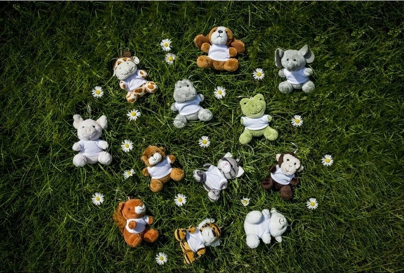 BRELOK PLUSZOWY do kluczy MASKOTKA słoń SŁONIK Kod producenta HE733-19