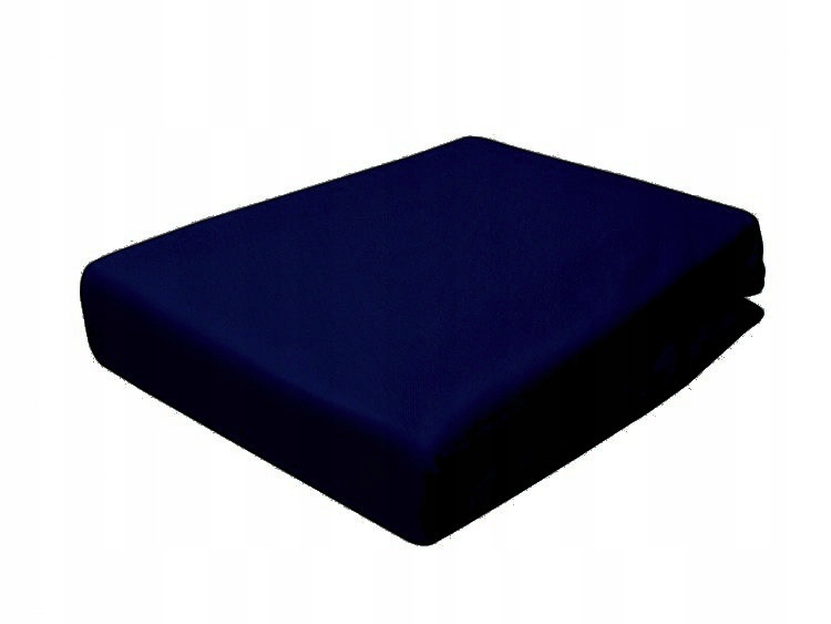 

Prześcieradło jersey 200x220 z gumką Granatowe
