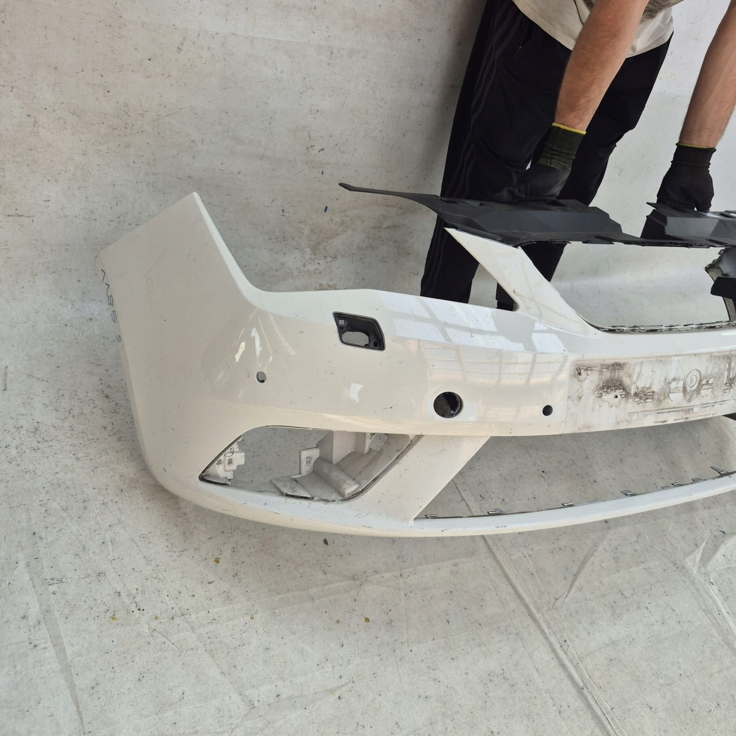 SEAT IBIZA IV 4 LIFT 12-17 bumper front front SPR PDC 6J0807231D