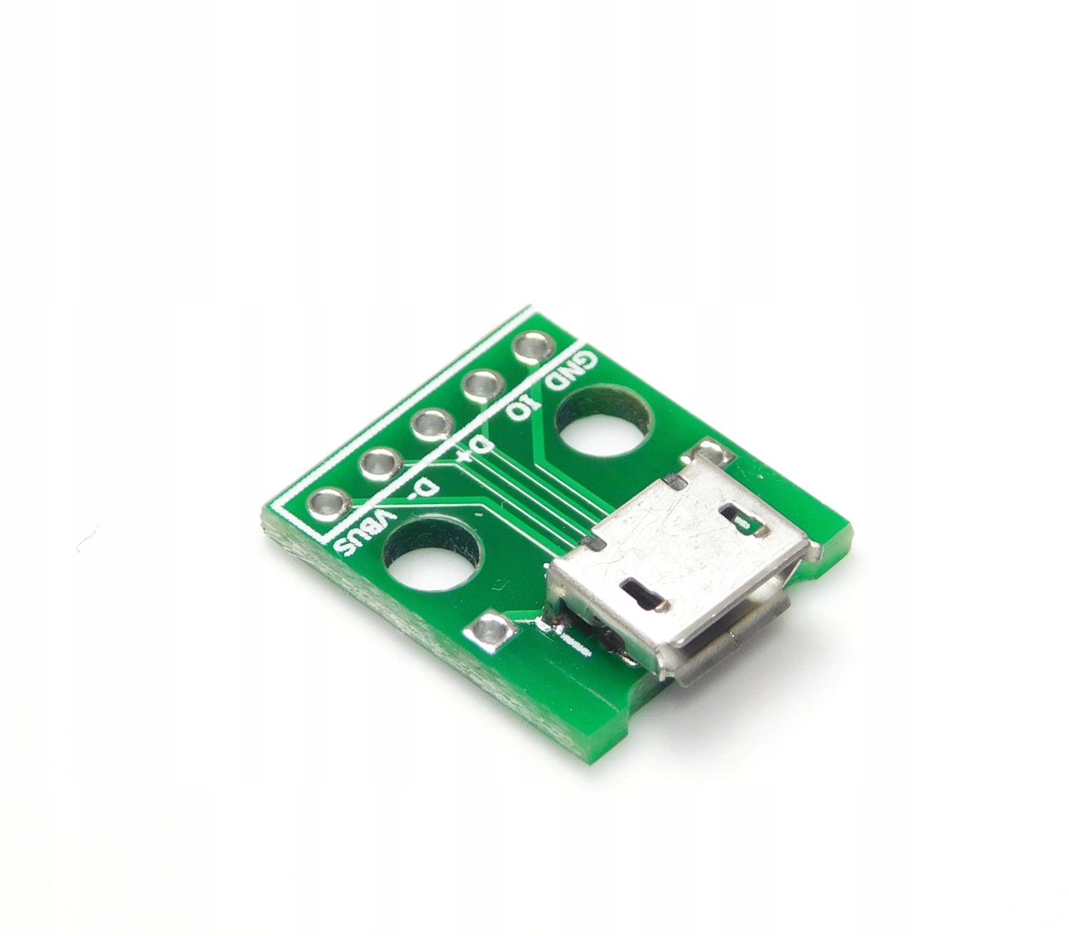 

Moduł adapter gniazdo microUSB 5PIN 2,54mm