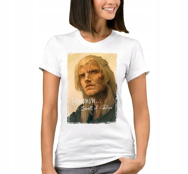 

Koszulka damska Geralt Witcher Wiedźmin S