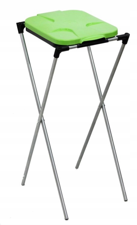 Stojan na tříděný odpad (1-polohový) Zelený Drewmet