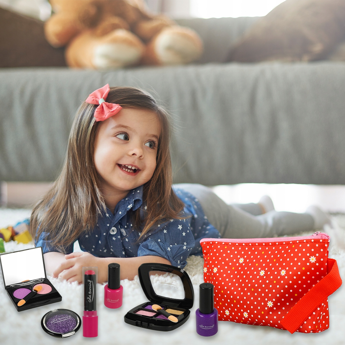 ZESTAW DO MAKIJAŻU UDAWANE KOSMETYKI DLA DZIECI BEZZAPACHOWE MAKIJAŻ DZIECI Kod producenta U737