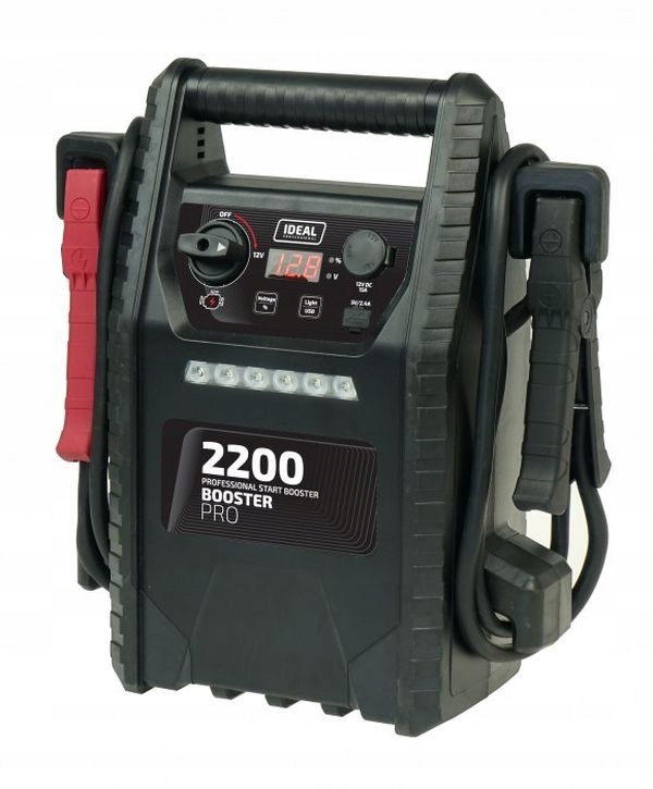 Ideal Akumulátor Na Podporu Štartovania Booster 2200 Pro 12V Štartovanie: 800A