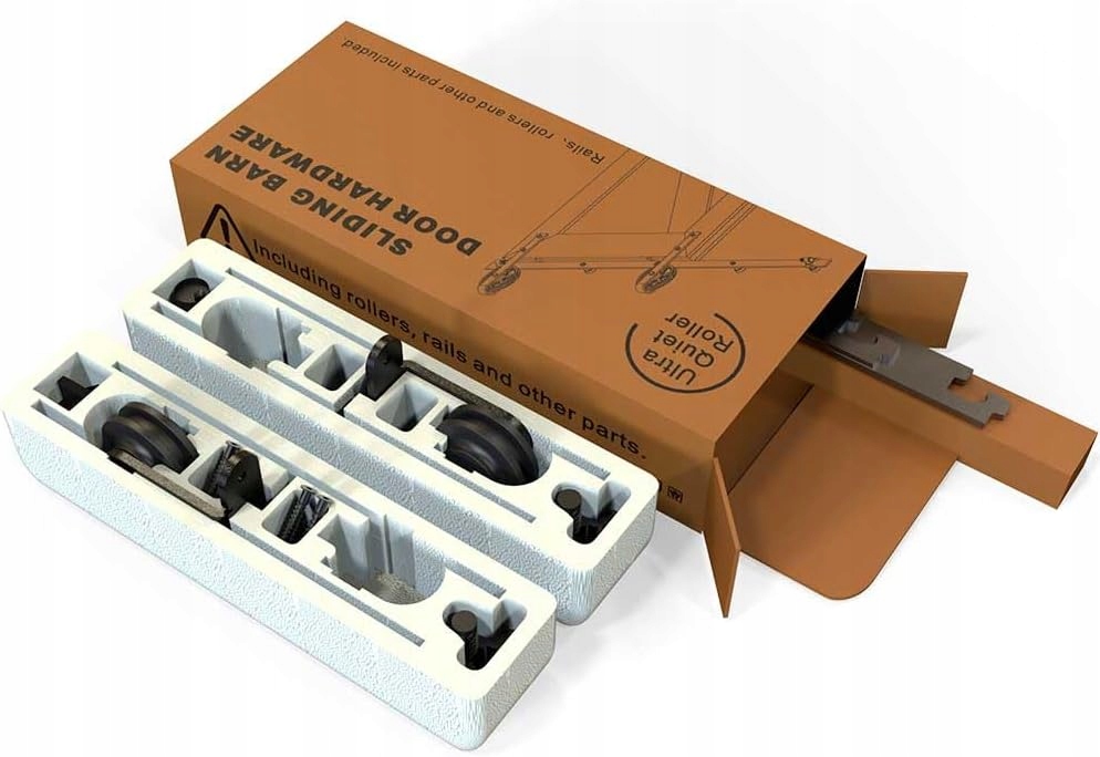 QINAIXQM Zestaw okuć do pojedynczych drzwi (889) Marka inna