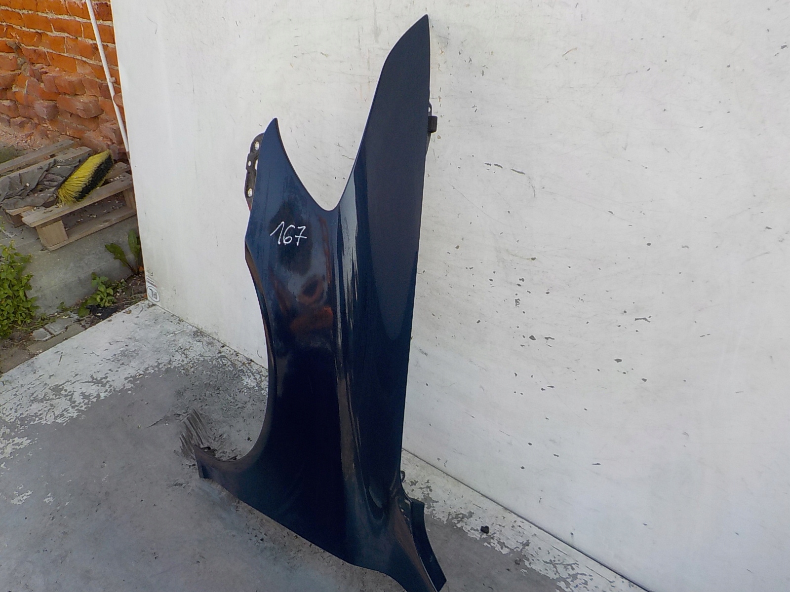 167 SKODA OCTAVIA II LIFT fender left front front