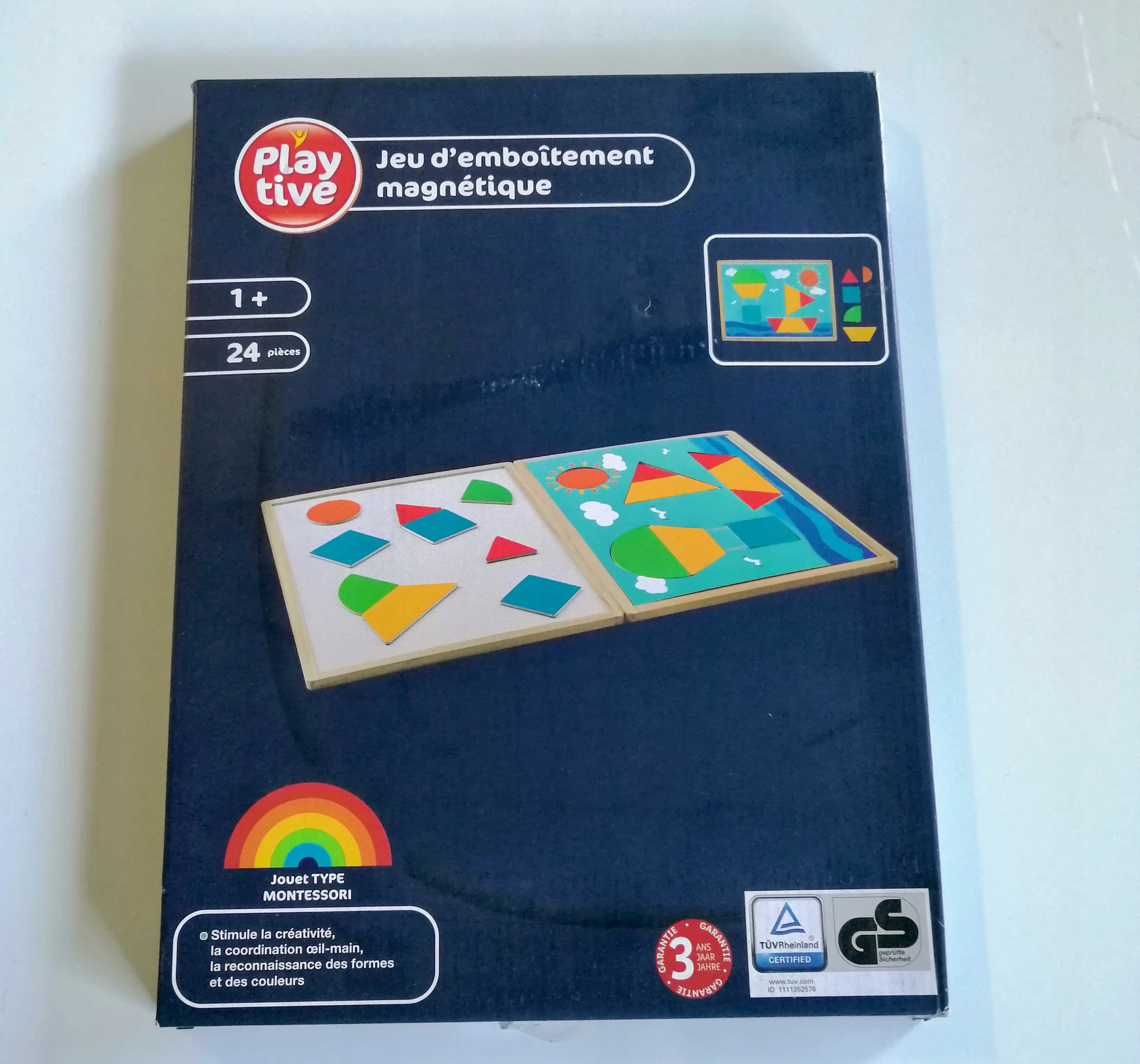 

PlayTIve Duza Tablica Magnetyczna 30x40 Montessori