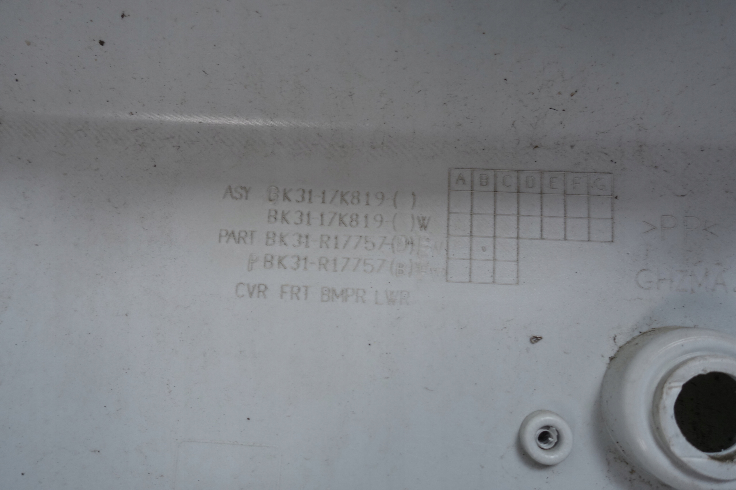 FORD TRANSIT MK8 2014- bumper front front BK31-17K819-W