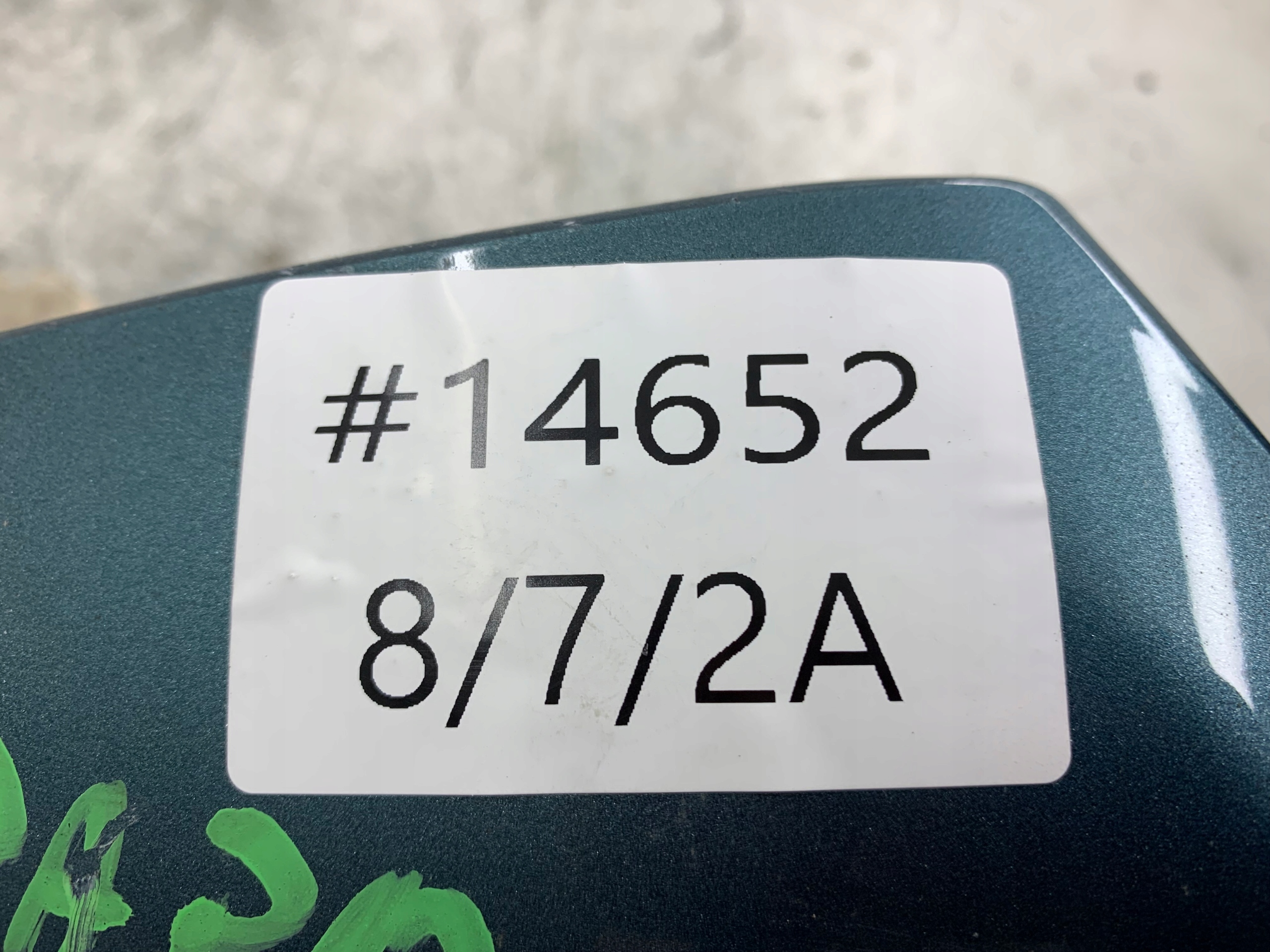NISSAN PRIMERA P12 mirror right 5 PIN blue