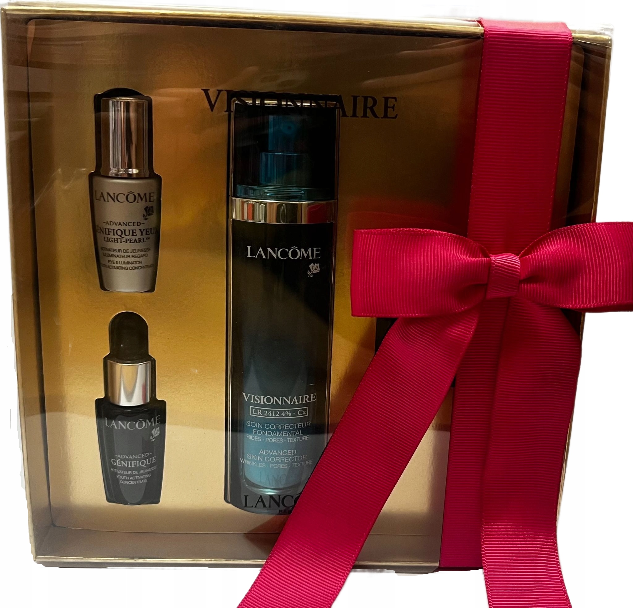 Visionnaire Corrector + Cream + Génifique Serum + Light-Pearl – zestaw