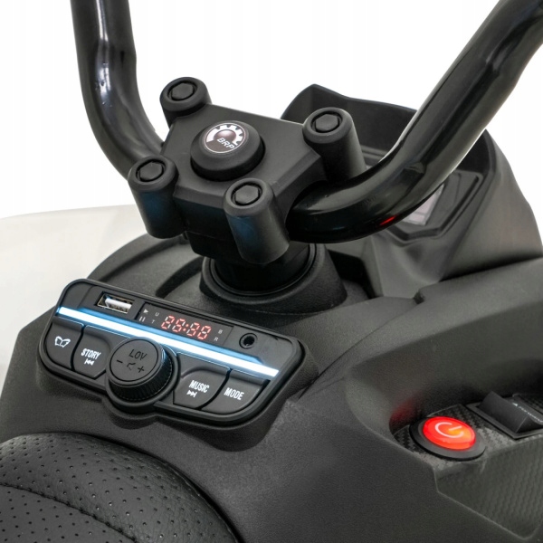 Duży Quad na akumulator Maverick CAN-AM ATV 2x200W 24V Biały Marka Ramiz