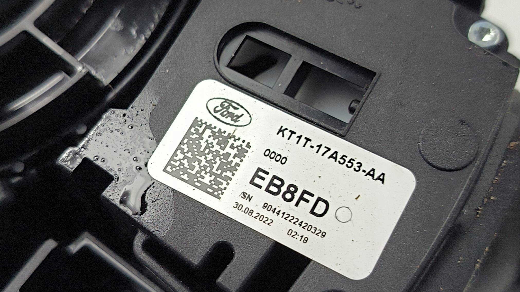 DEVIO LUCI TERGICRISTALLO TERGI KT1T-17A553-AA FORD TRANSIT CONNECT II LIFT
