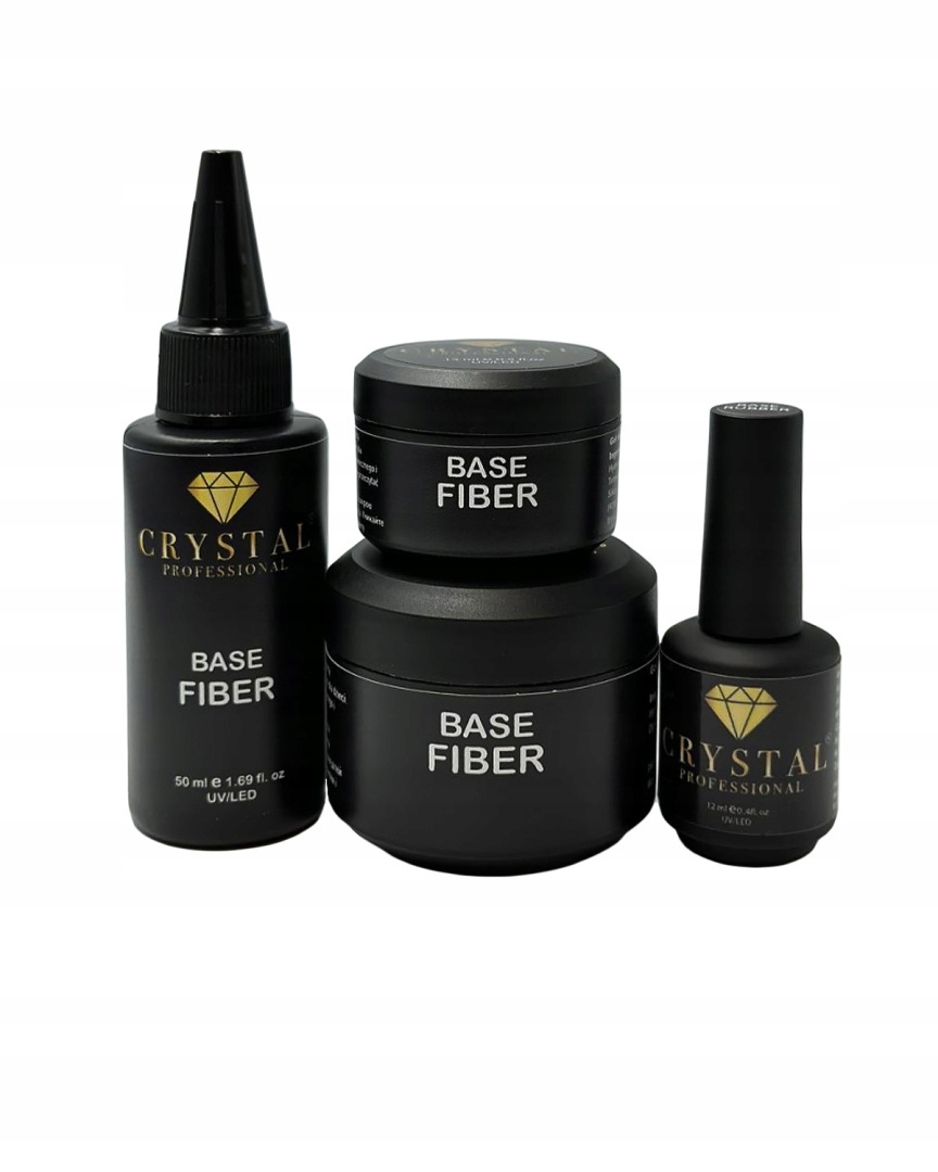 Baza Hybrydowa Fibrowa CRYSTAL PROFESSIONAL Base Fiber 30ml w słoiku