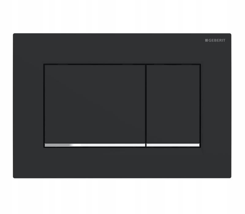 Geberit Splachovací Tlačítko Černé 115.883.14.1