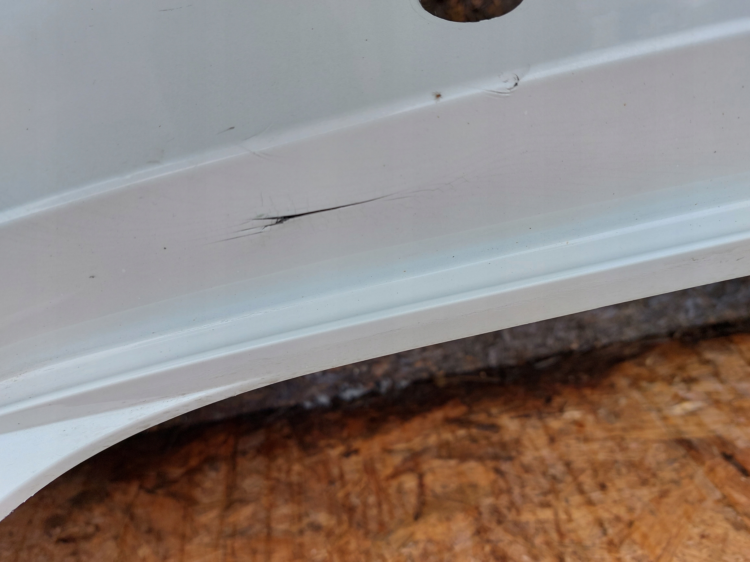 bumper rear part Nissan Micra K14 16- below PDC